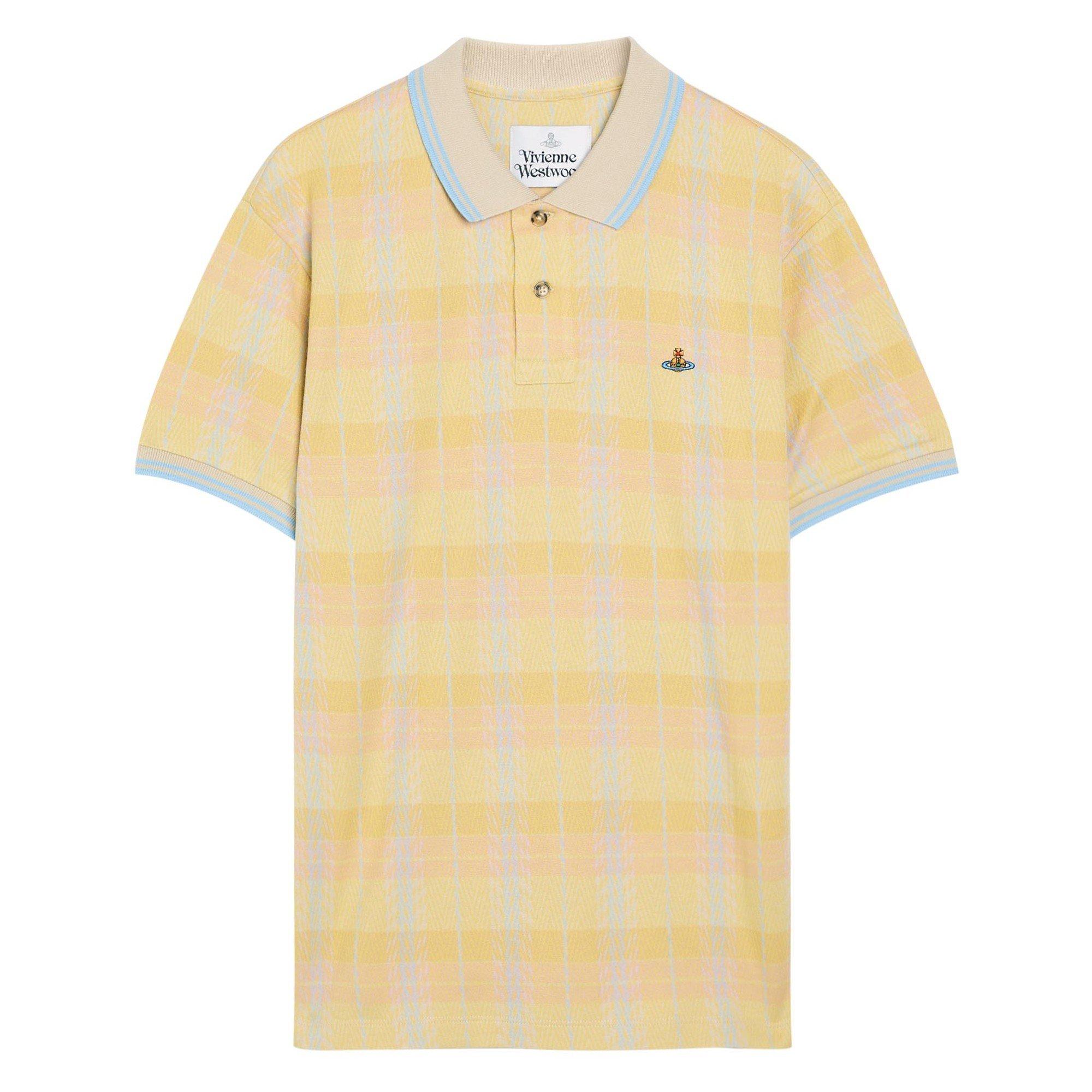 YELLOW AND OTHE - Vivienne Westwood - VW HERRINGBONE POLO