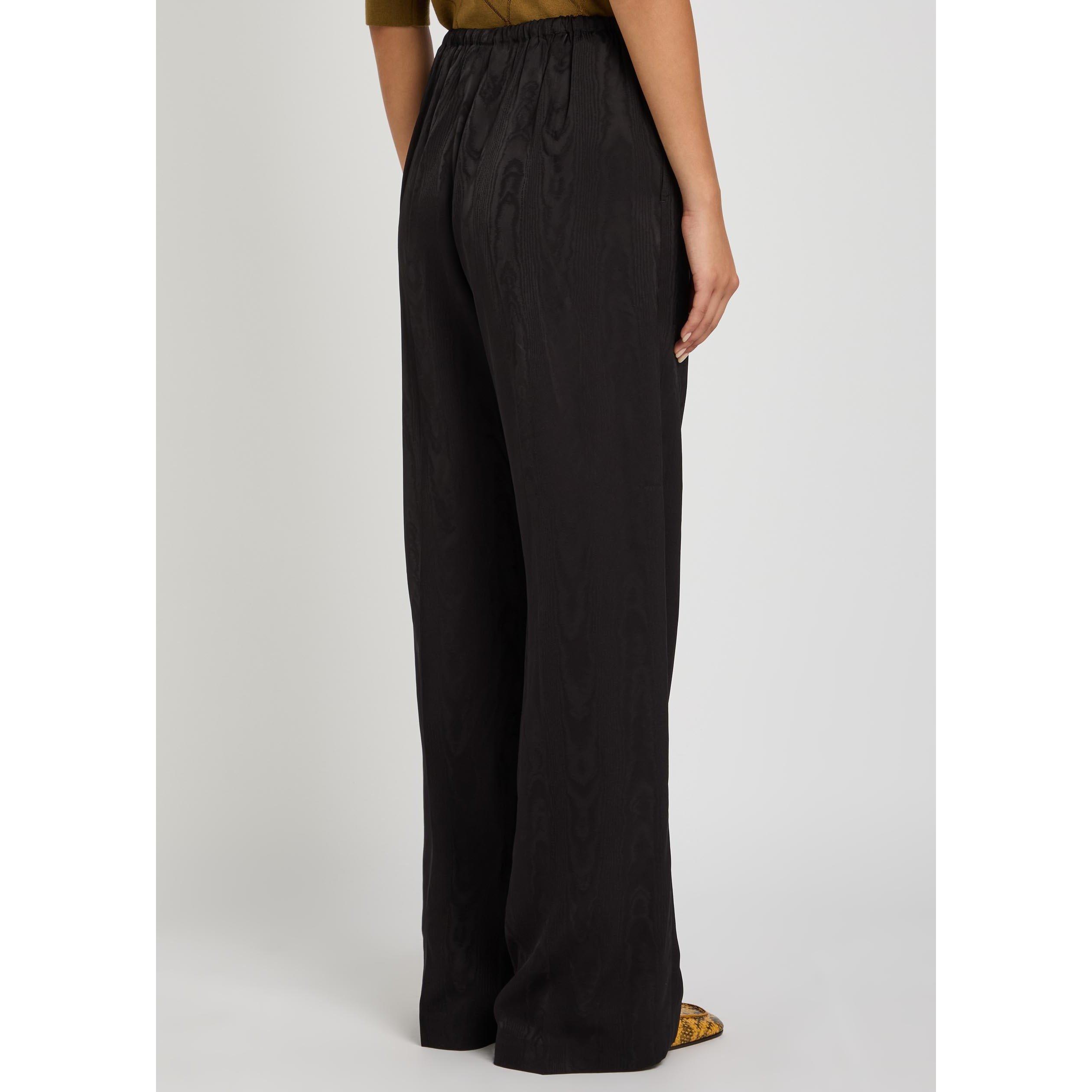 BLACK - Dries Van Noten - 01040-PUVIS LONG 4024 W.W.PANT - 3