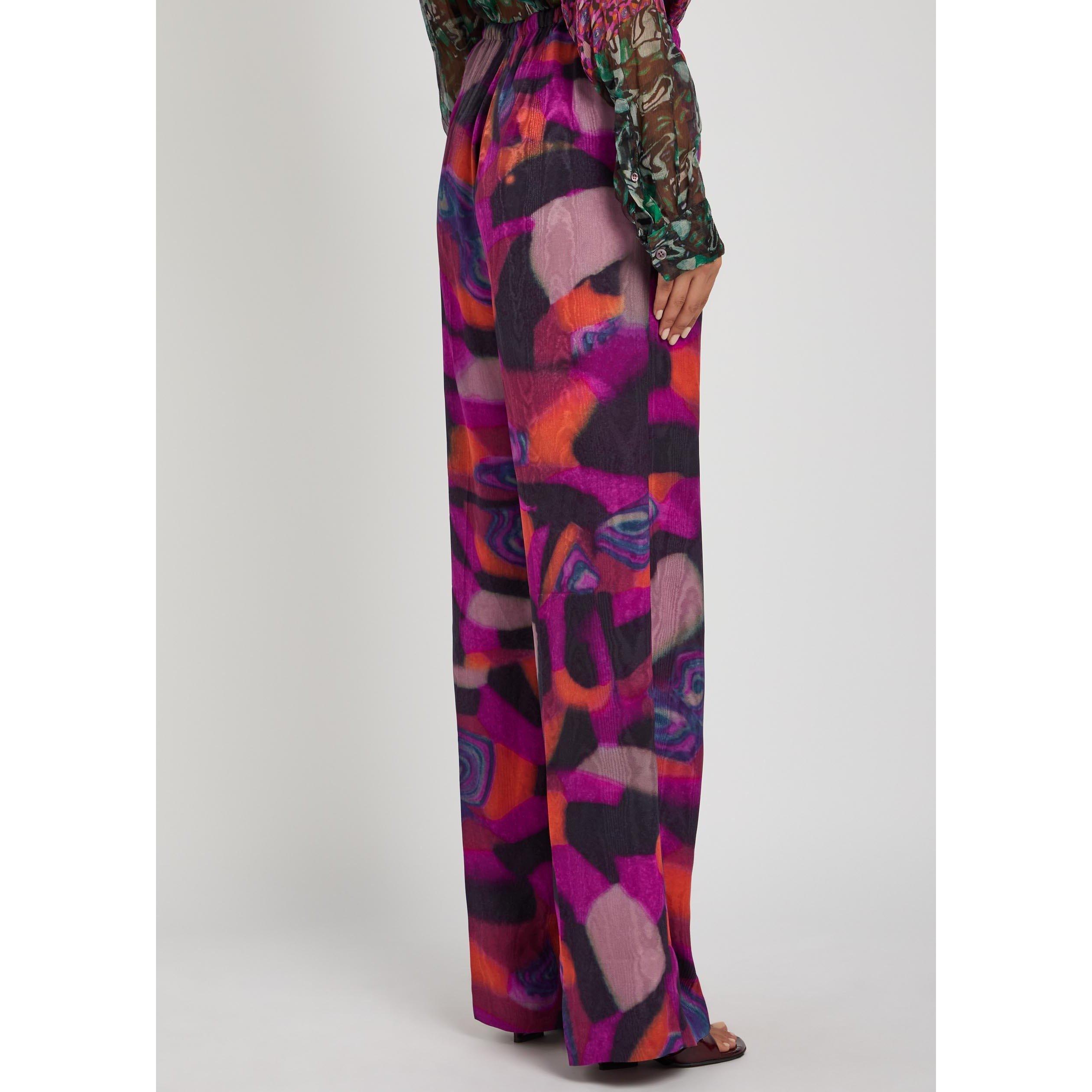 MULTICOLOURED - Dries Van Noten - 01040-PUVIS LONG 4025 W.W.PANT - 3