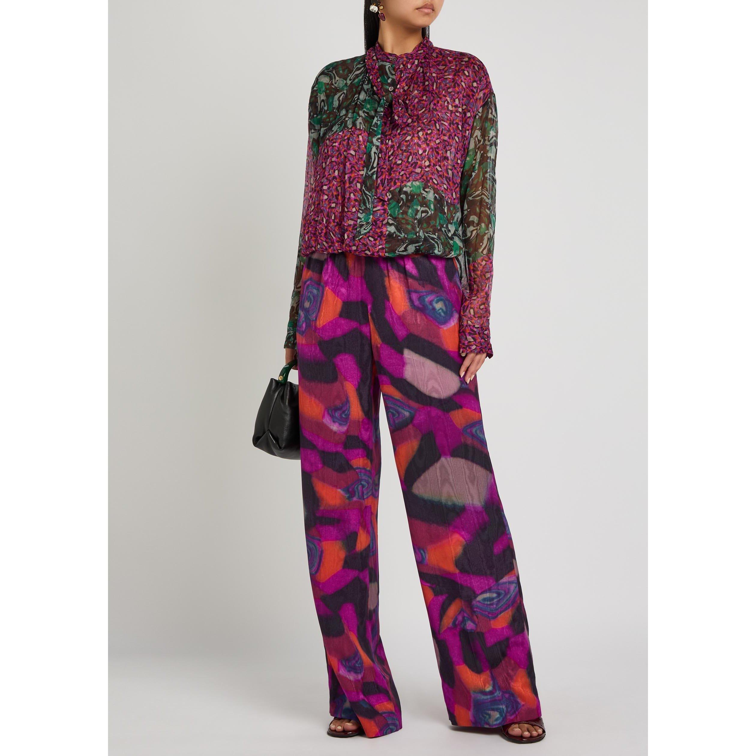 MULTICOLOURED - Dries Van Noten - 01040-PUVIS LONG 4025 W.W.PANT - 5