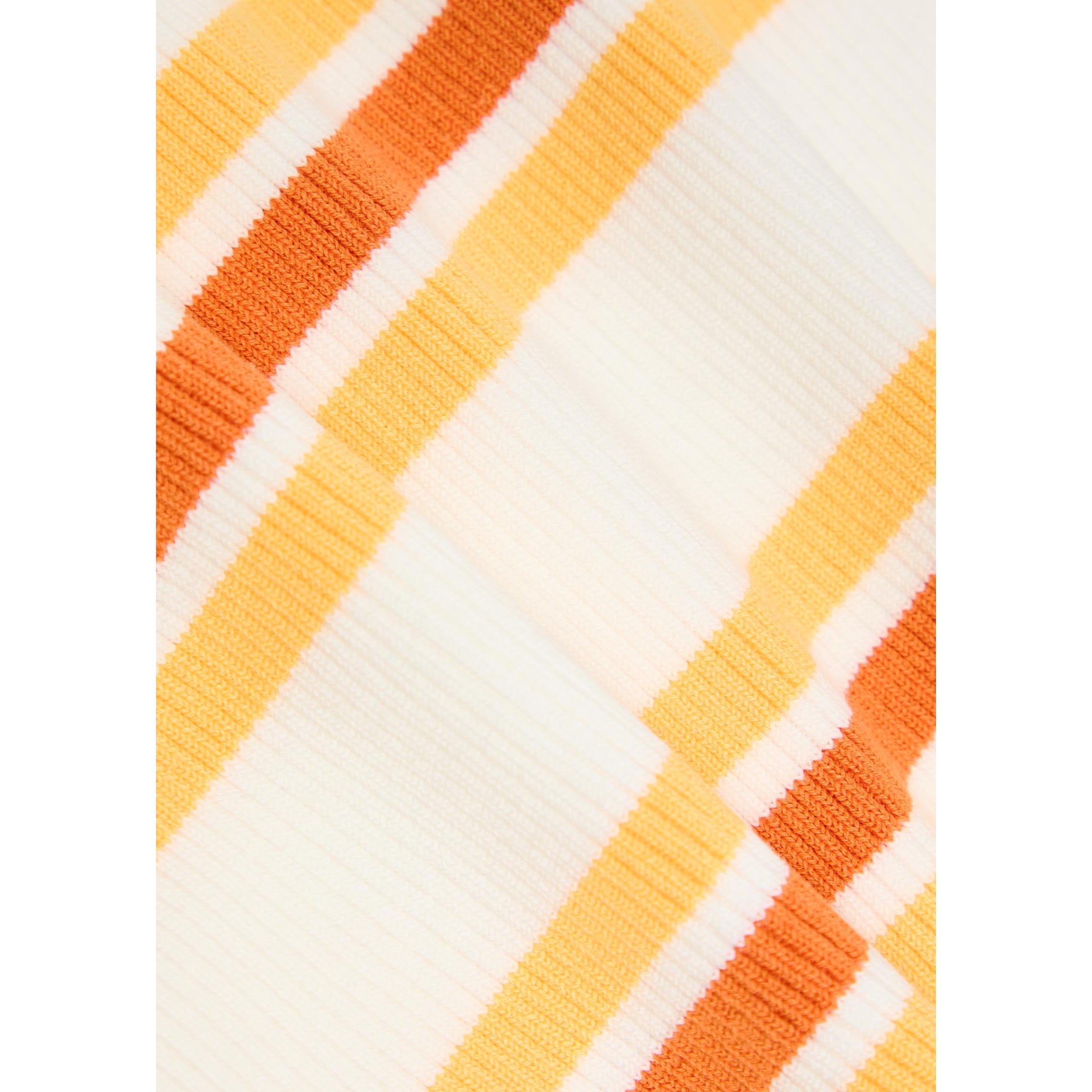 YELLOW AND OTHE - Jonathan Simkhai - T LUKA STRIPED COTTON POLO - 4