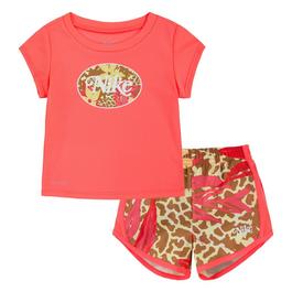 Nike Sport Top and Shorts Set Baby Girls