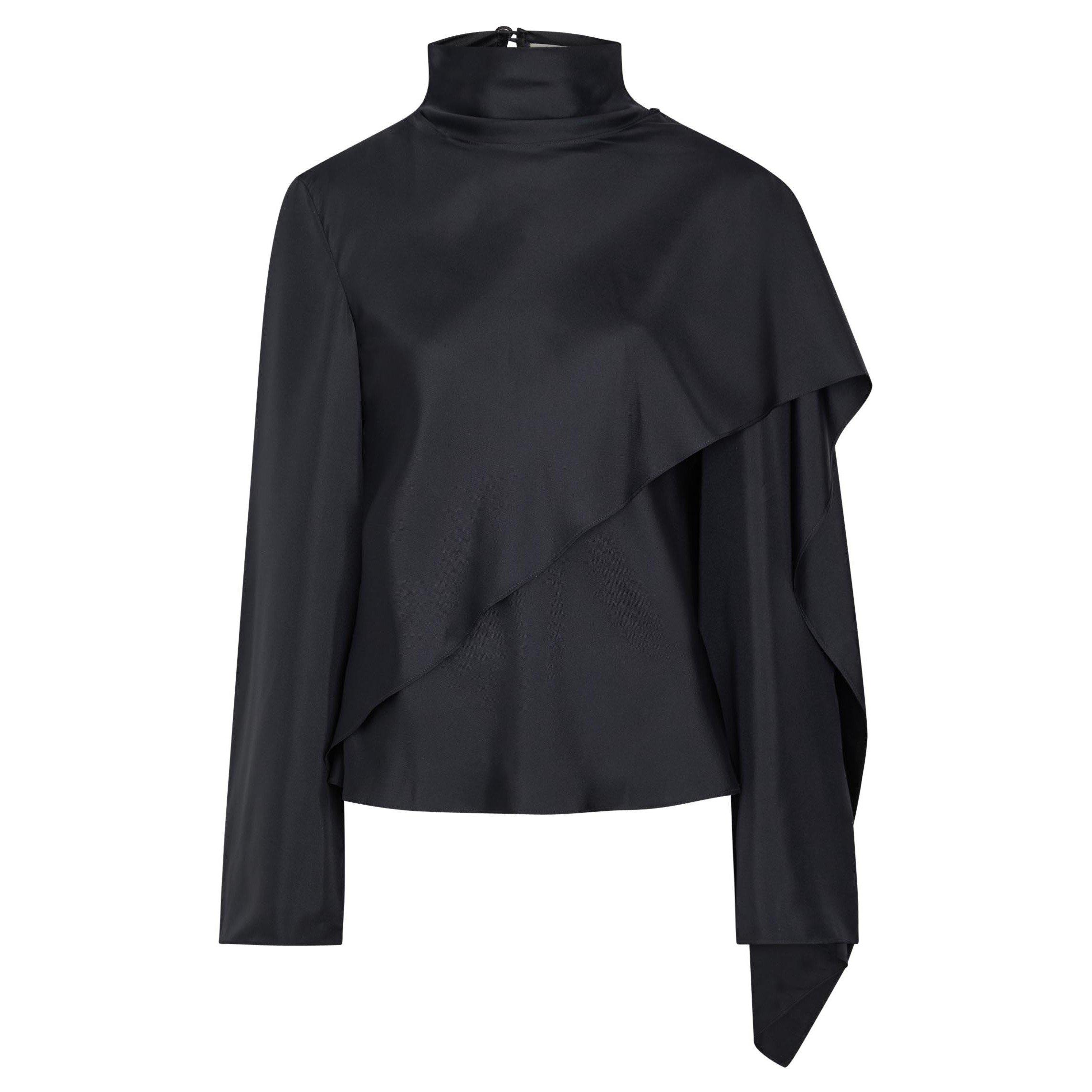 BLACK - Rohe - Women's Foulard Silk Blouse - 1