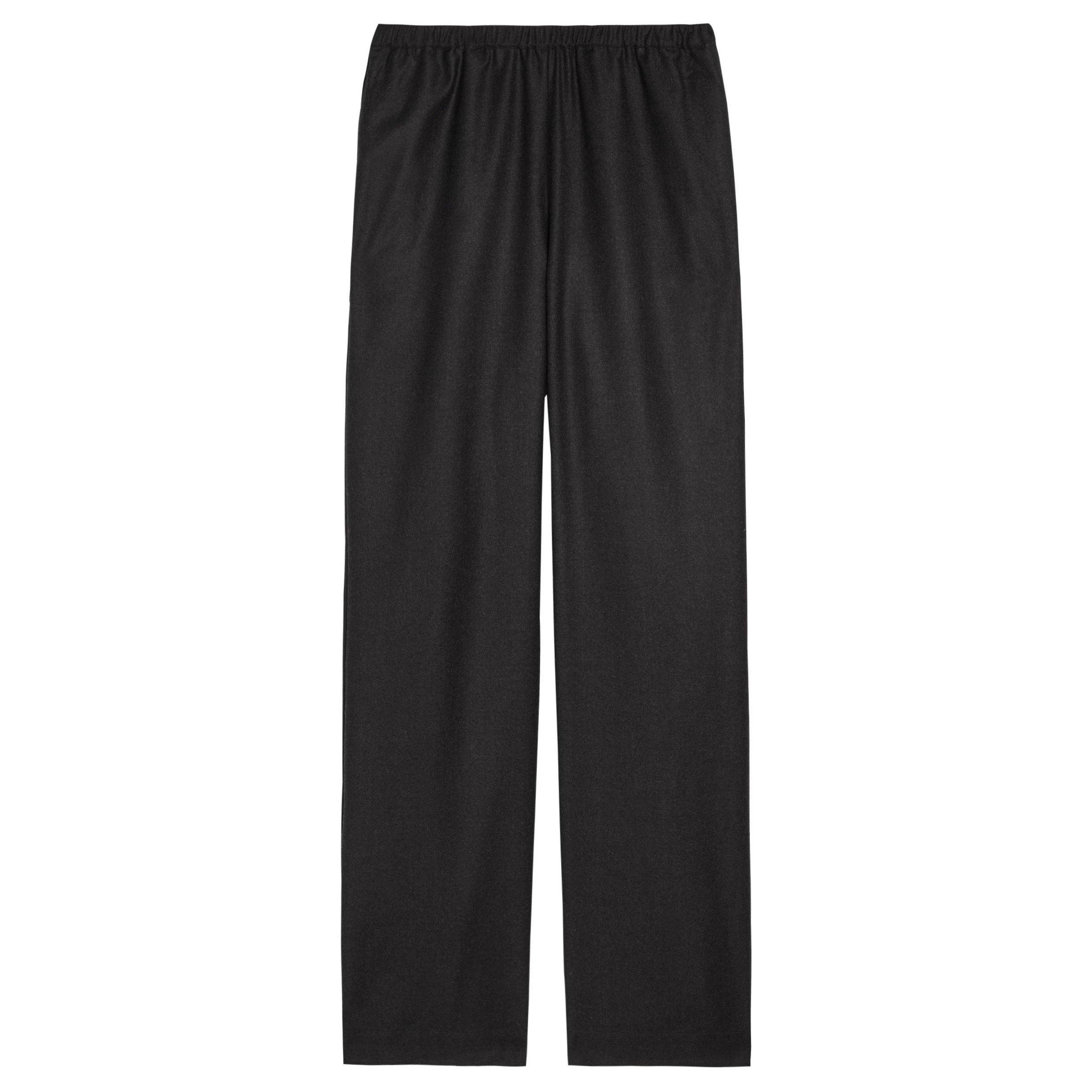 BLACK - Rohe - RELAXED FIT TROUSER