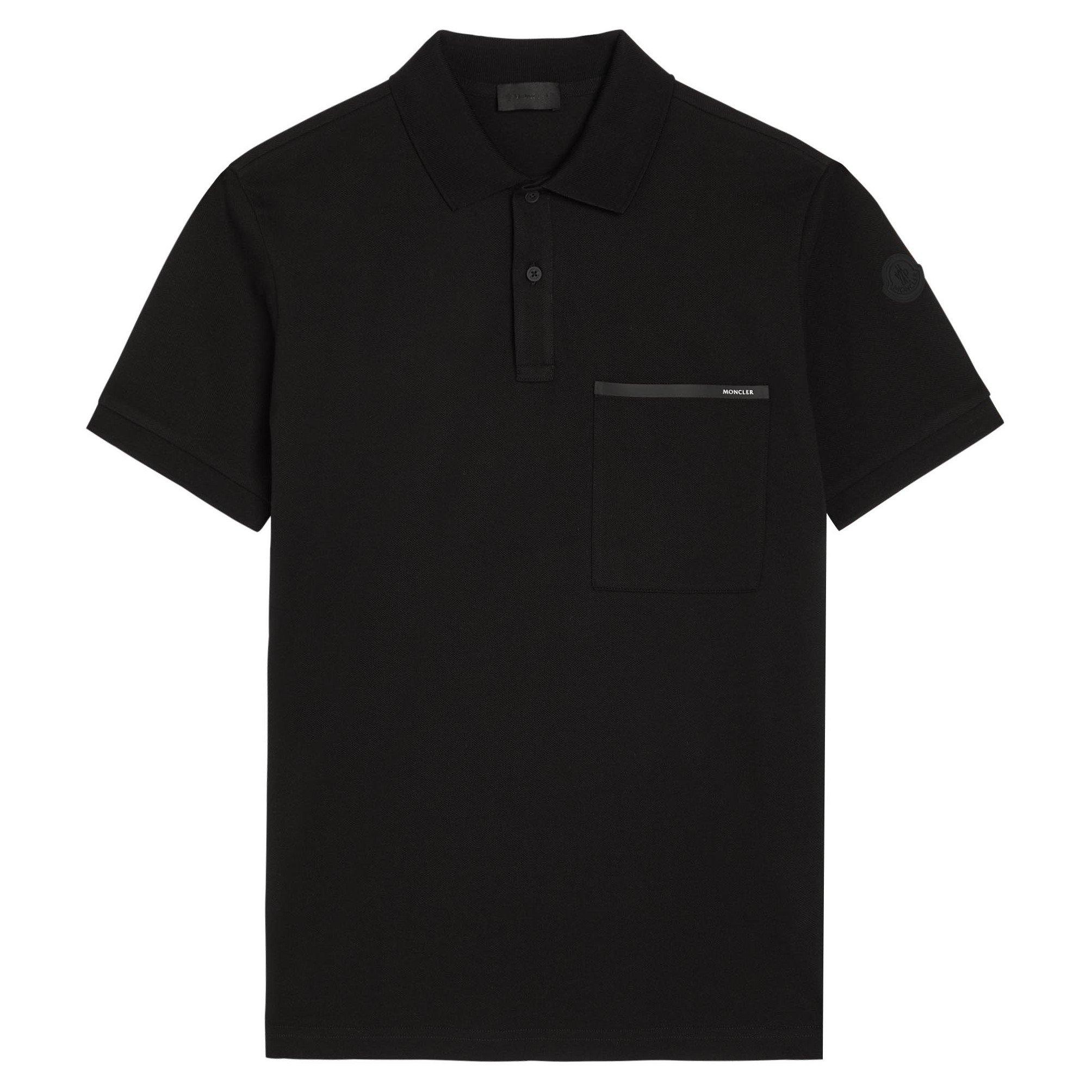 BLACK - Moncler - MON PKT POLO SS