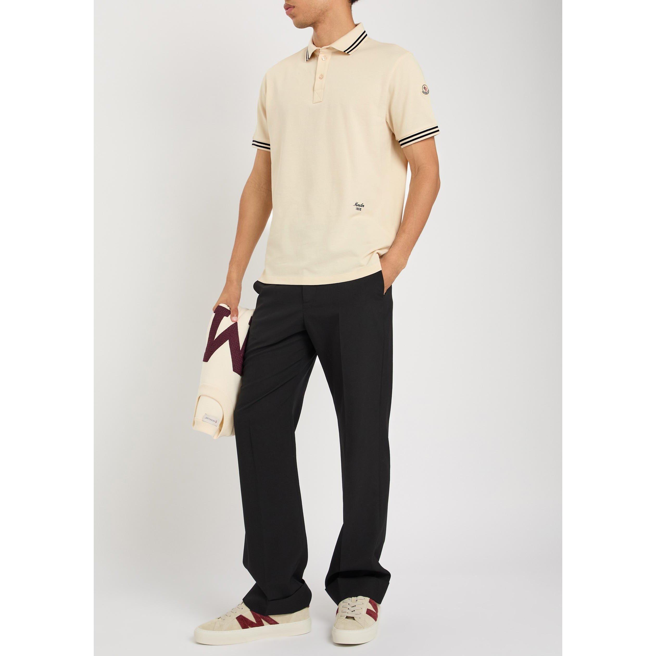 MULTICOLOURED 1 - Moncler - MON TPPD LOW BADGE POLO SS - 5