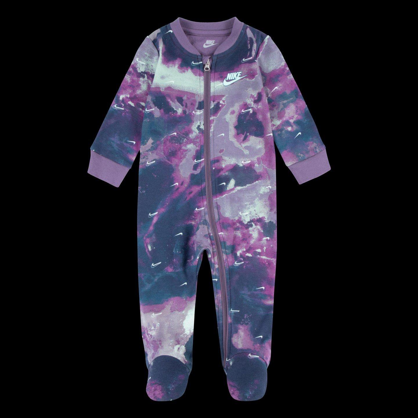 Canyon Purple - Nike - Club Footed Coverall Babies - 1