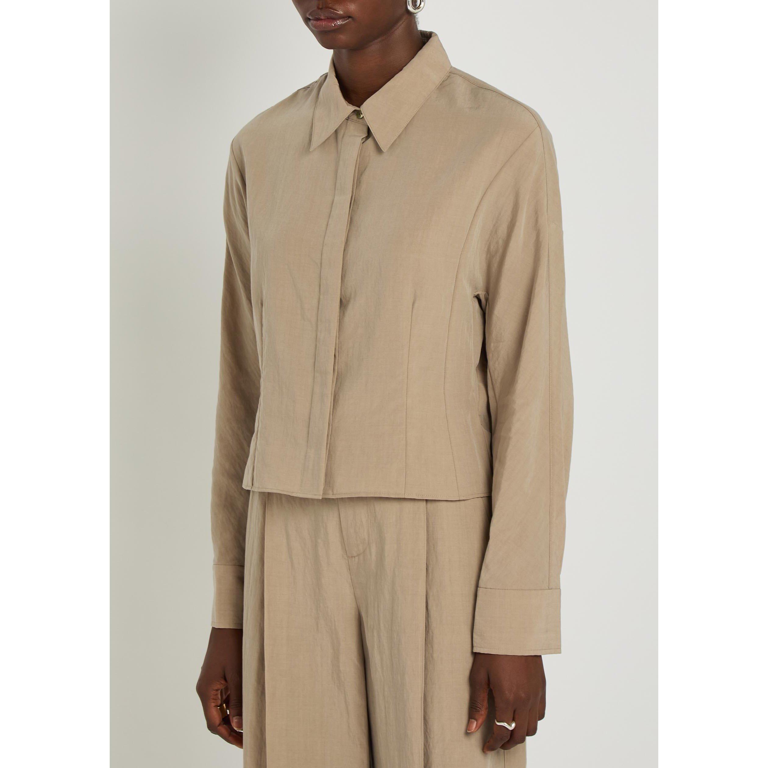 BEIGE - Vince - S SHIRT JKT W/ BLOUSSON BK - 2