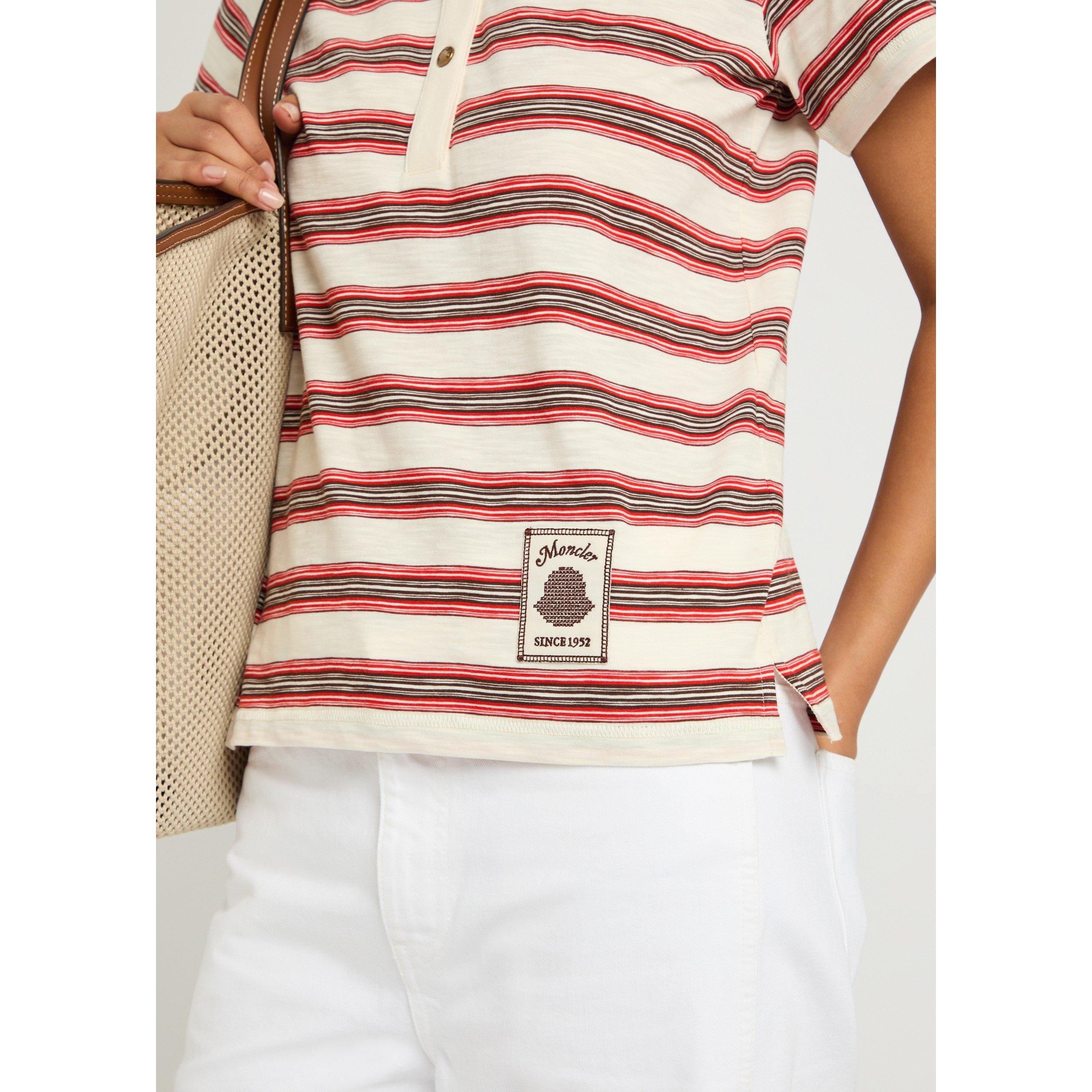 NATURAL BEIGE O - Moncler - SS POLO - 4