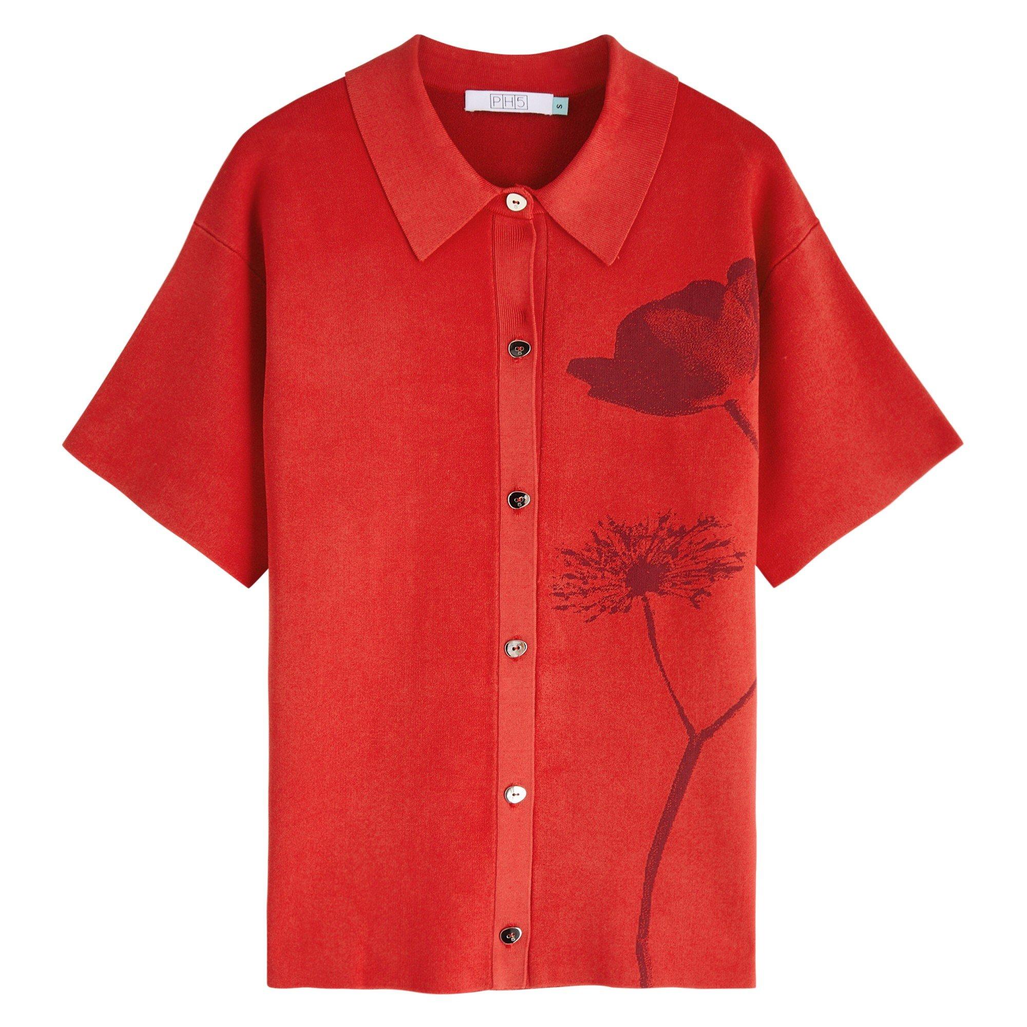 RED - PH6 - SH AMBER FLOWER PRINT OVE