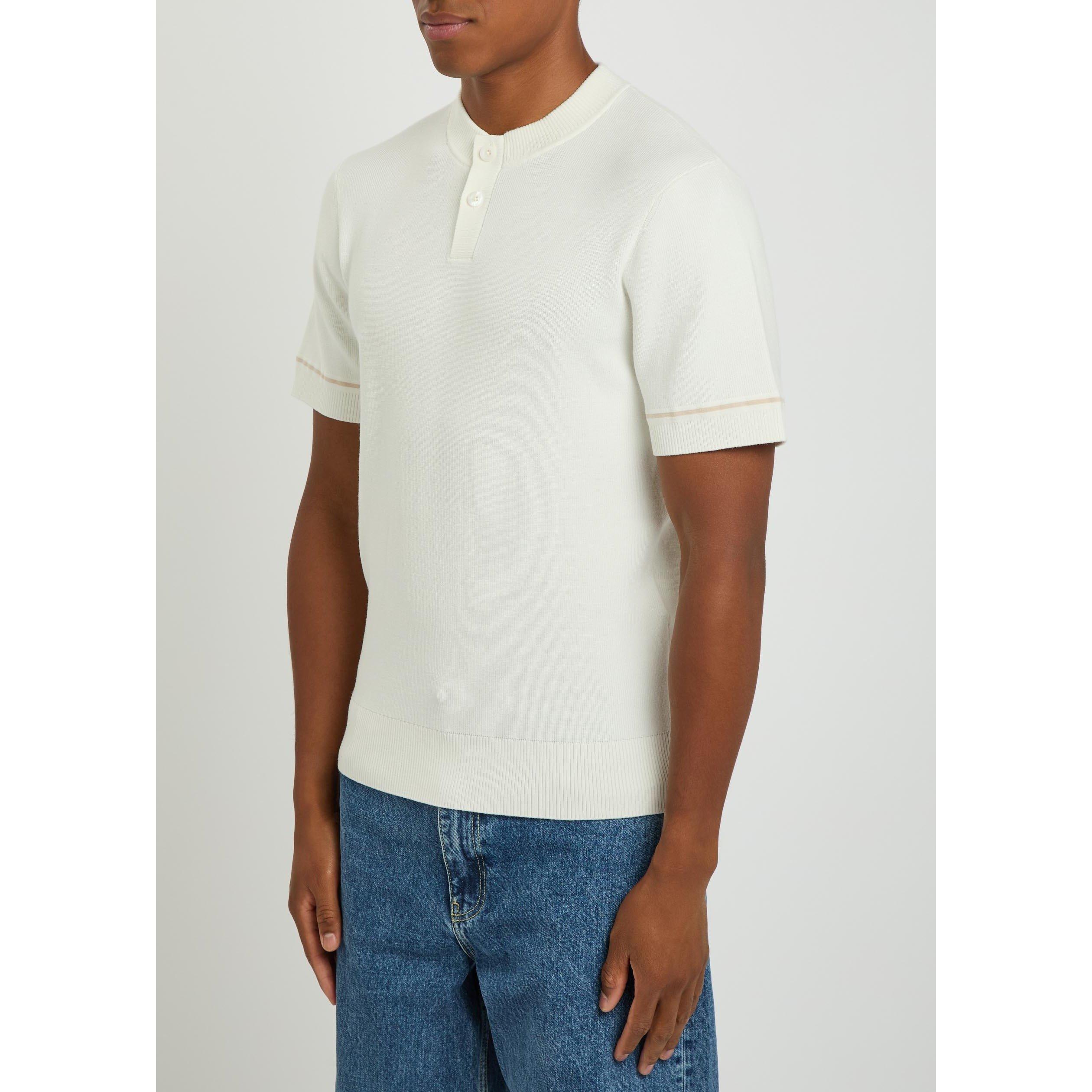 WHITE - Che - Men's Casimir Slim-Fit Polo Shirt - 2