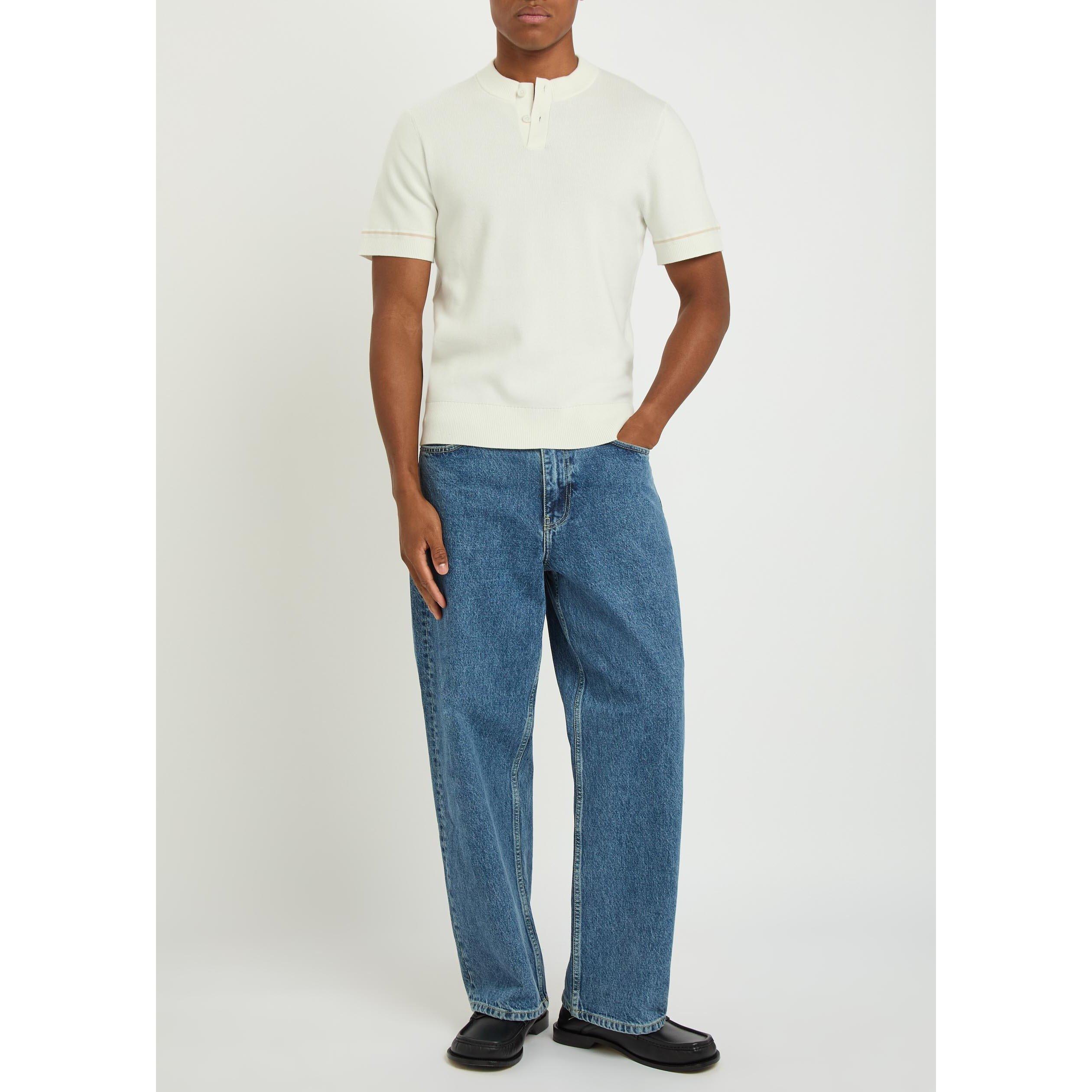 WHITE - Che - Men's Casimir Slim-Fit Polo Shirt - 5