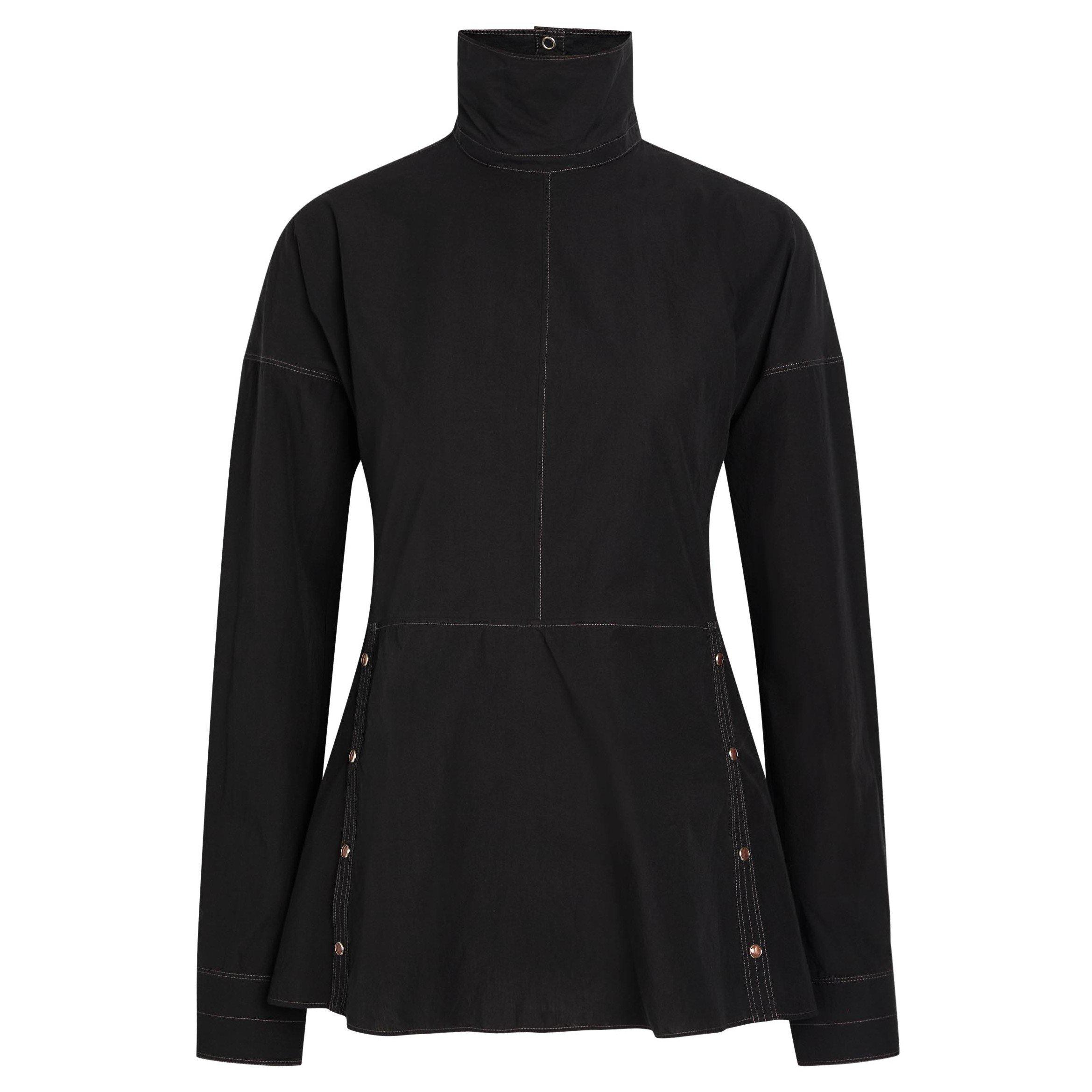 BLACK - Lemaire - PLASTRON TOP WITH SNAPS
