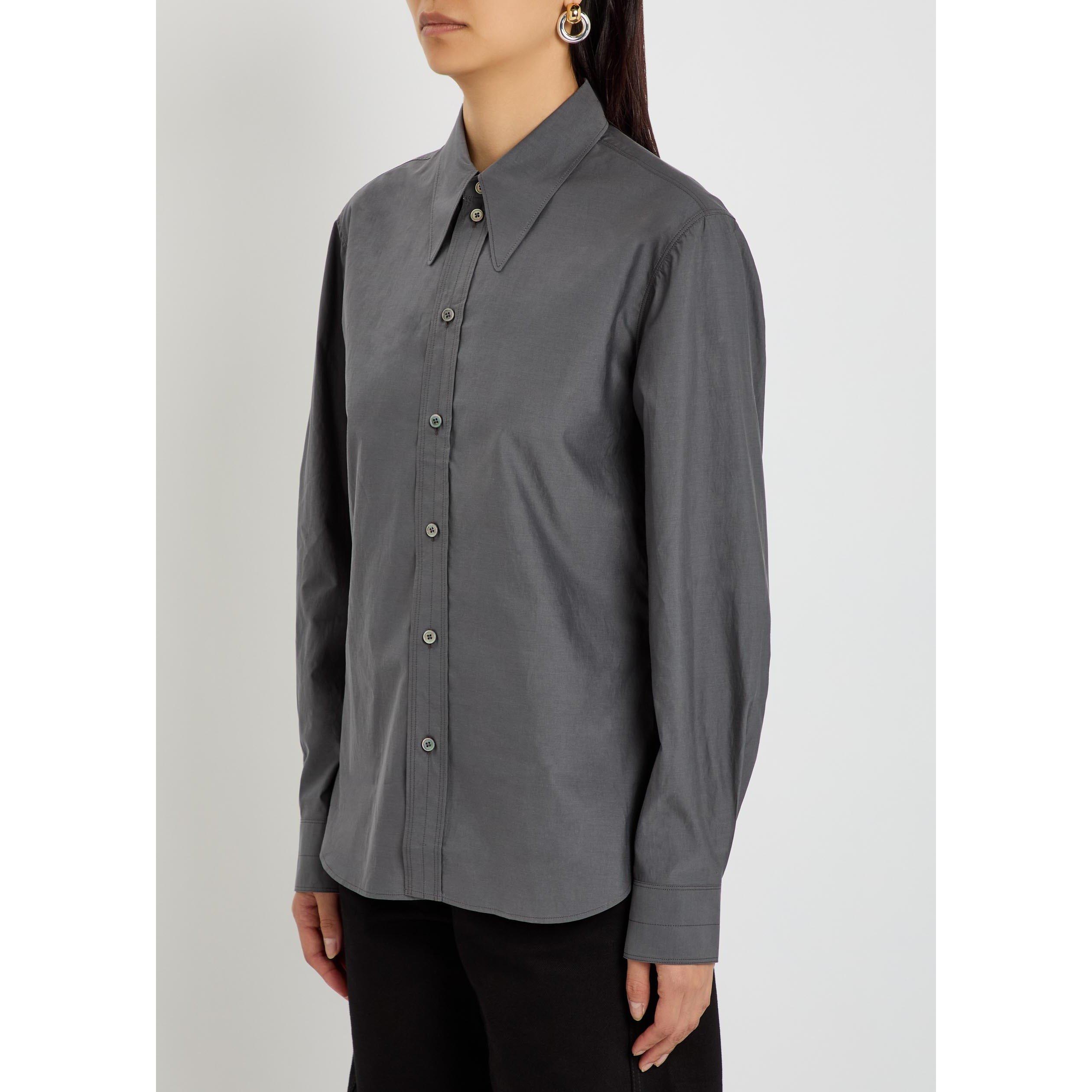 STEEL - Lemaire - POINTED COLLAR SHIRT - 2