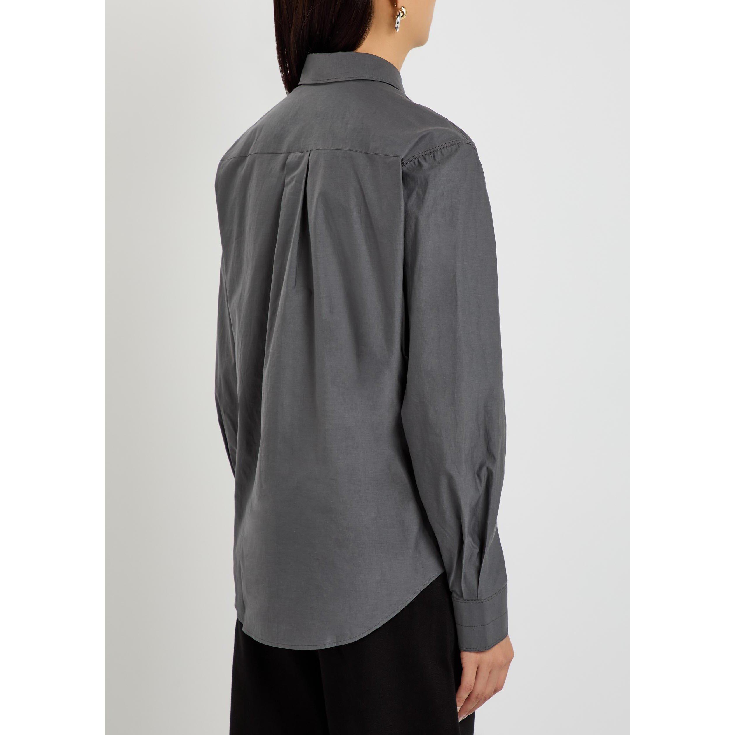 STEEL - Lemaire - POINTED COLLAR SHIRT - 3