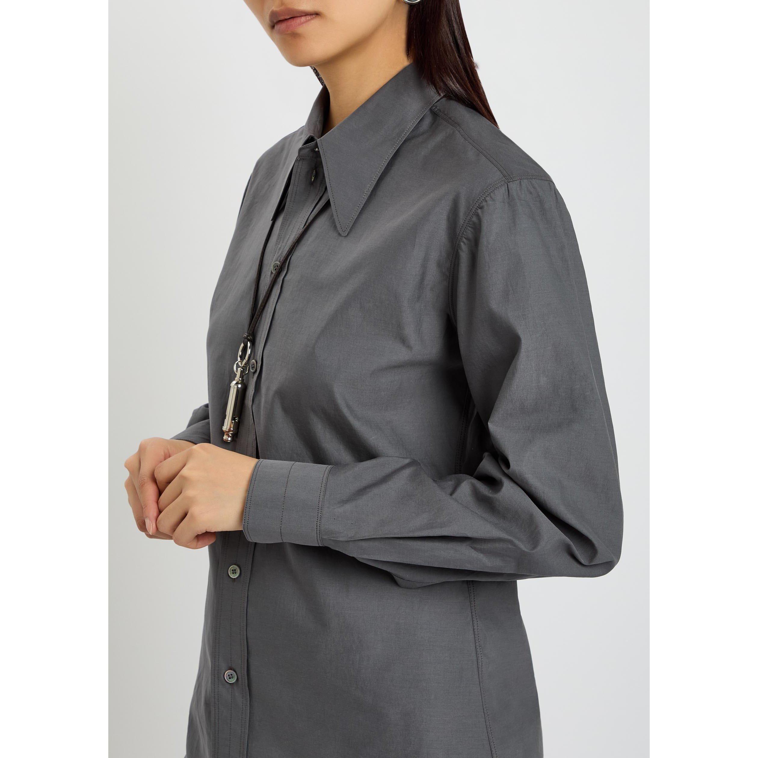 STEEL - Lemaire - POINTED COLLAR SHIRT - 4