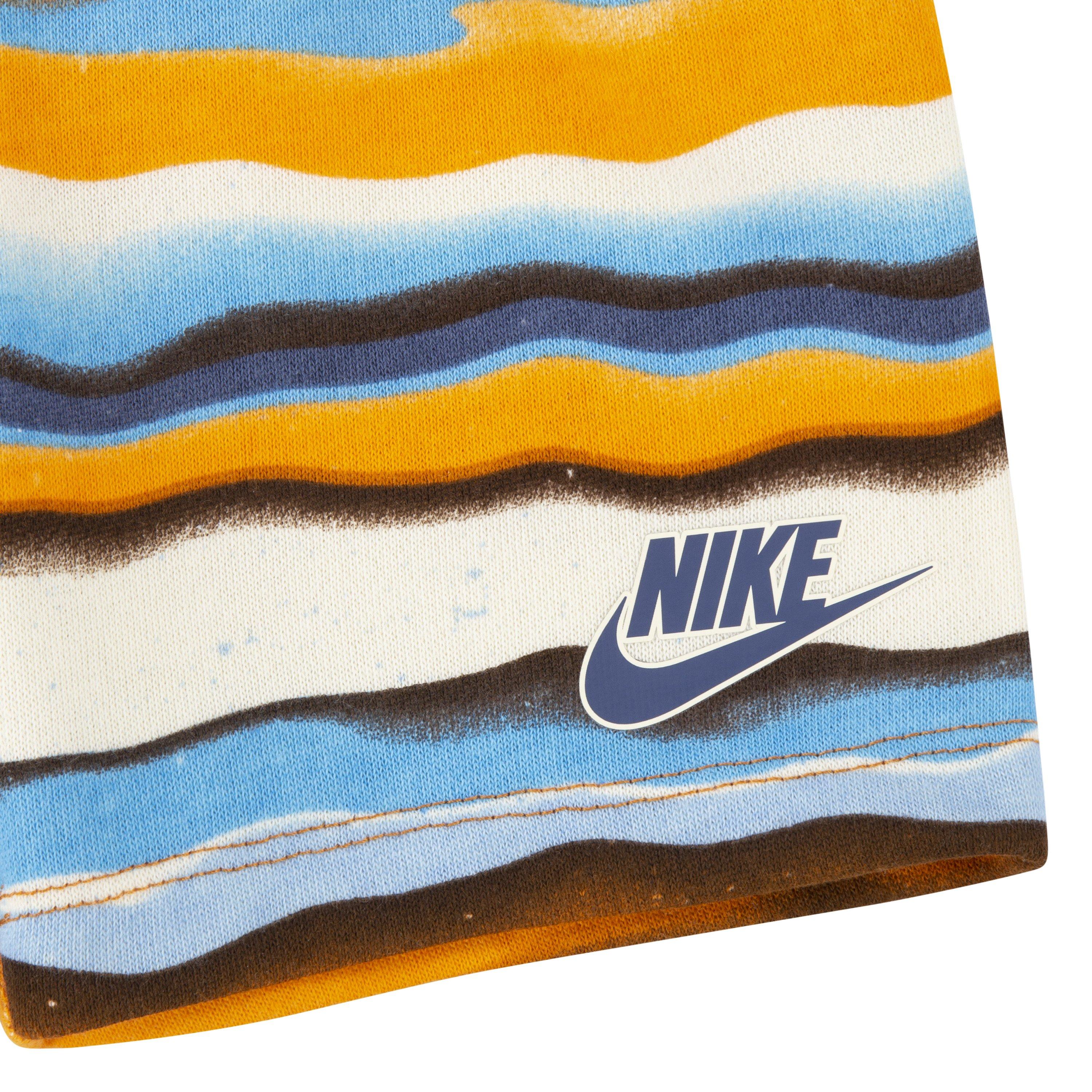 Multi - Nike - All Over Print T-Shirt and Shorts Set Infants - 4