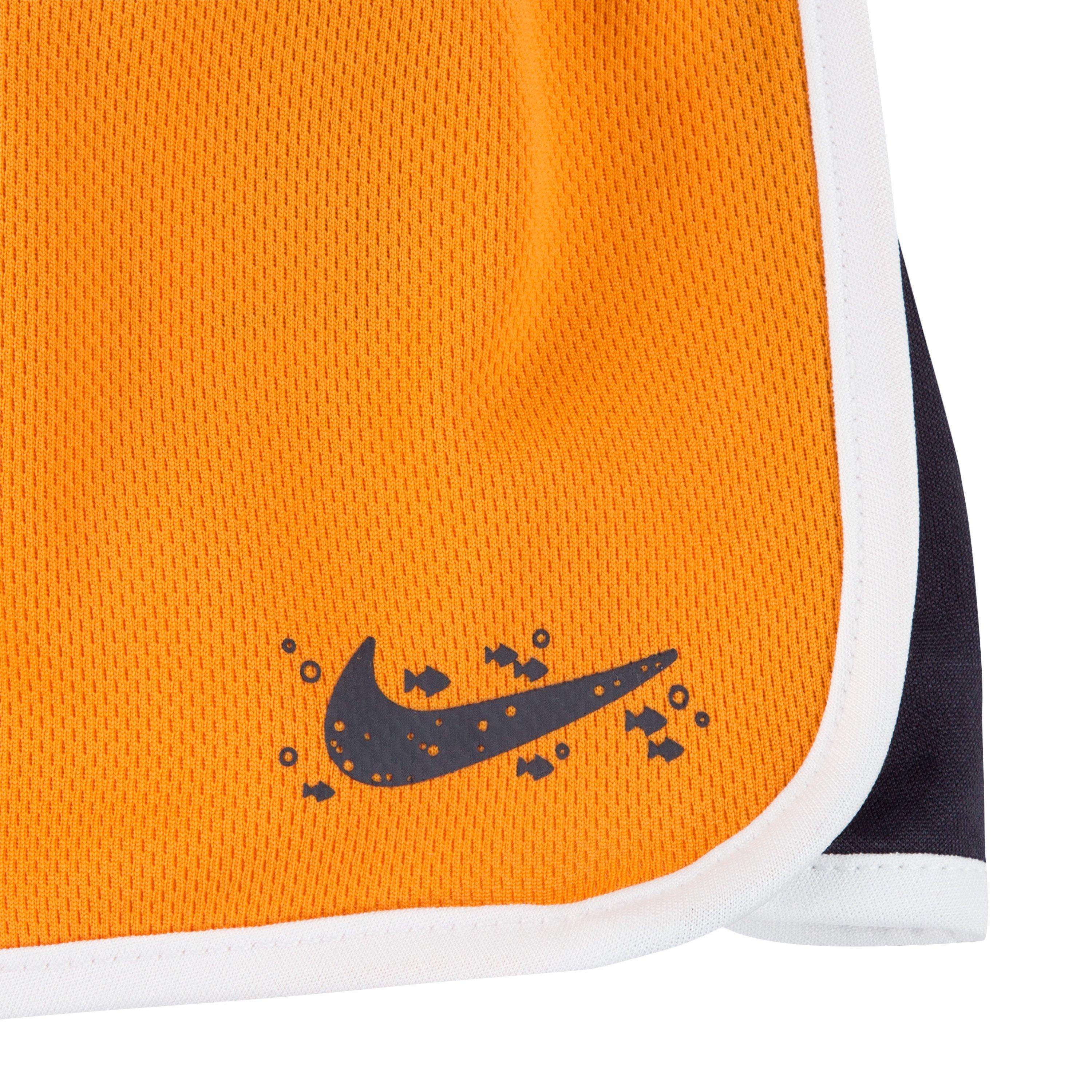 Živahna narančasta - Nike - Top and Short Set Babies - 3