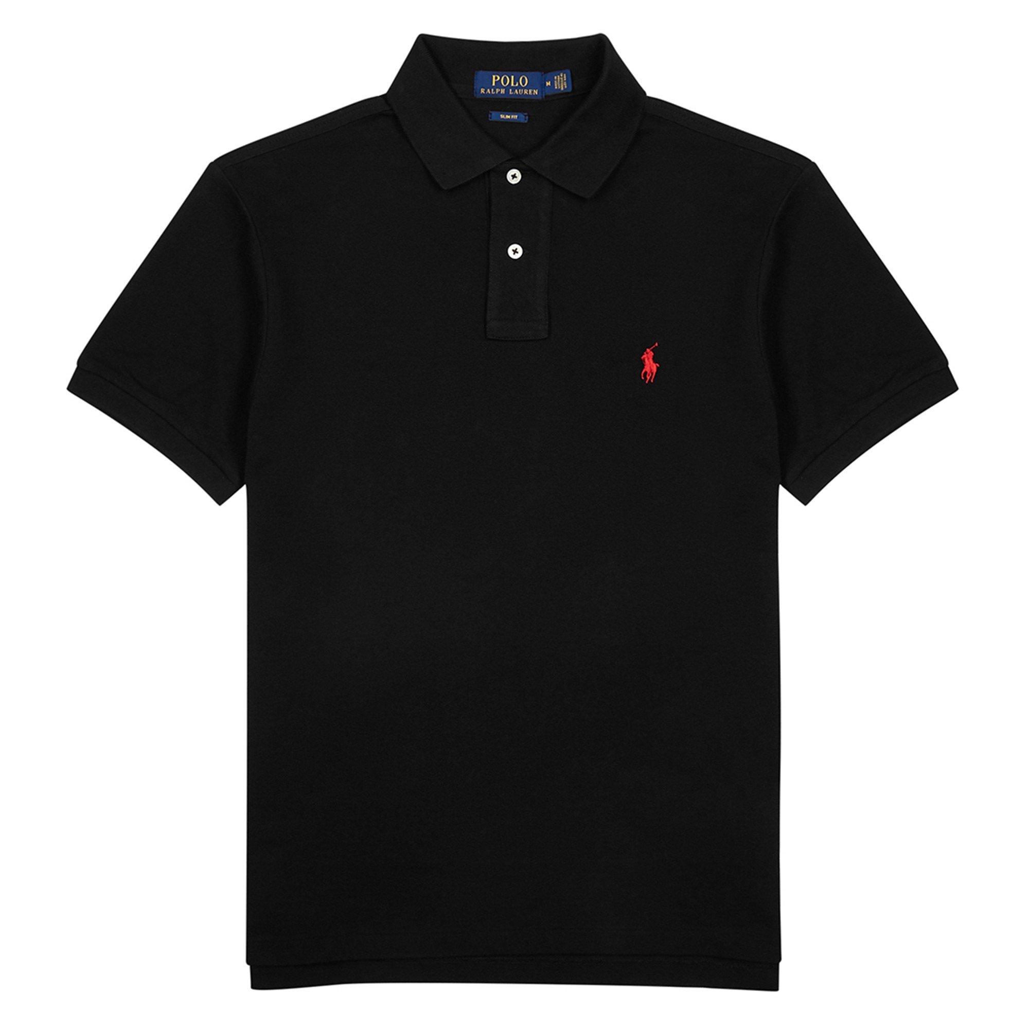 BLACK - Polo Ralph Lauren - PRL POLO BASIC MESH SLIM
