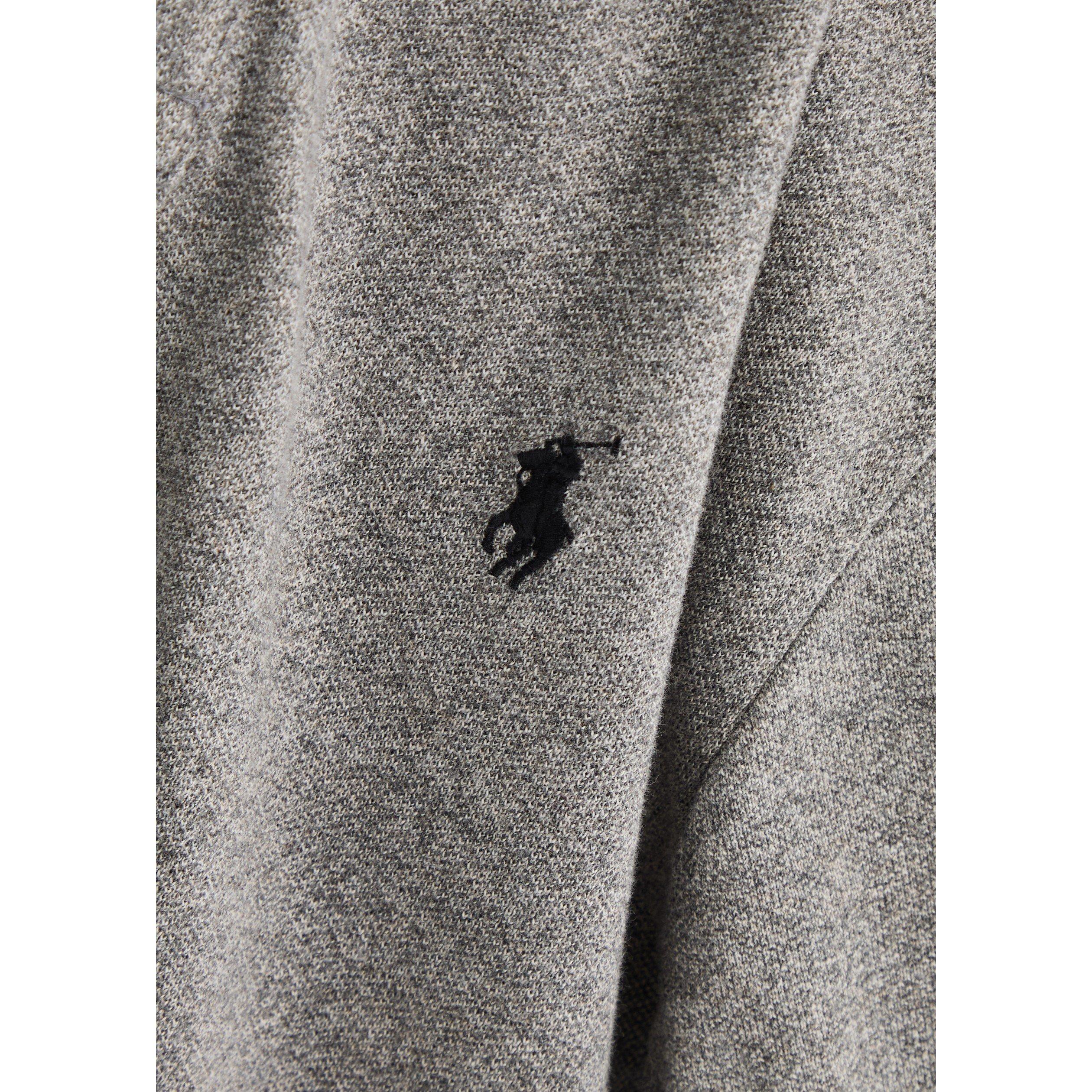 GREY - Polo Ralph Lauren - Men's Cotton Slim-Fit Short-Sleeve Polo - 4