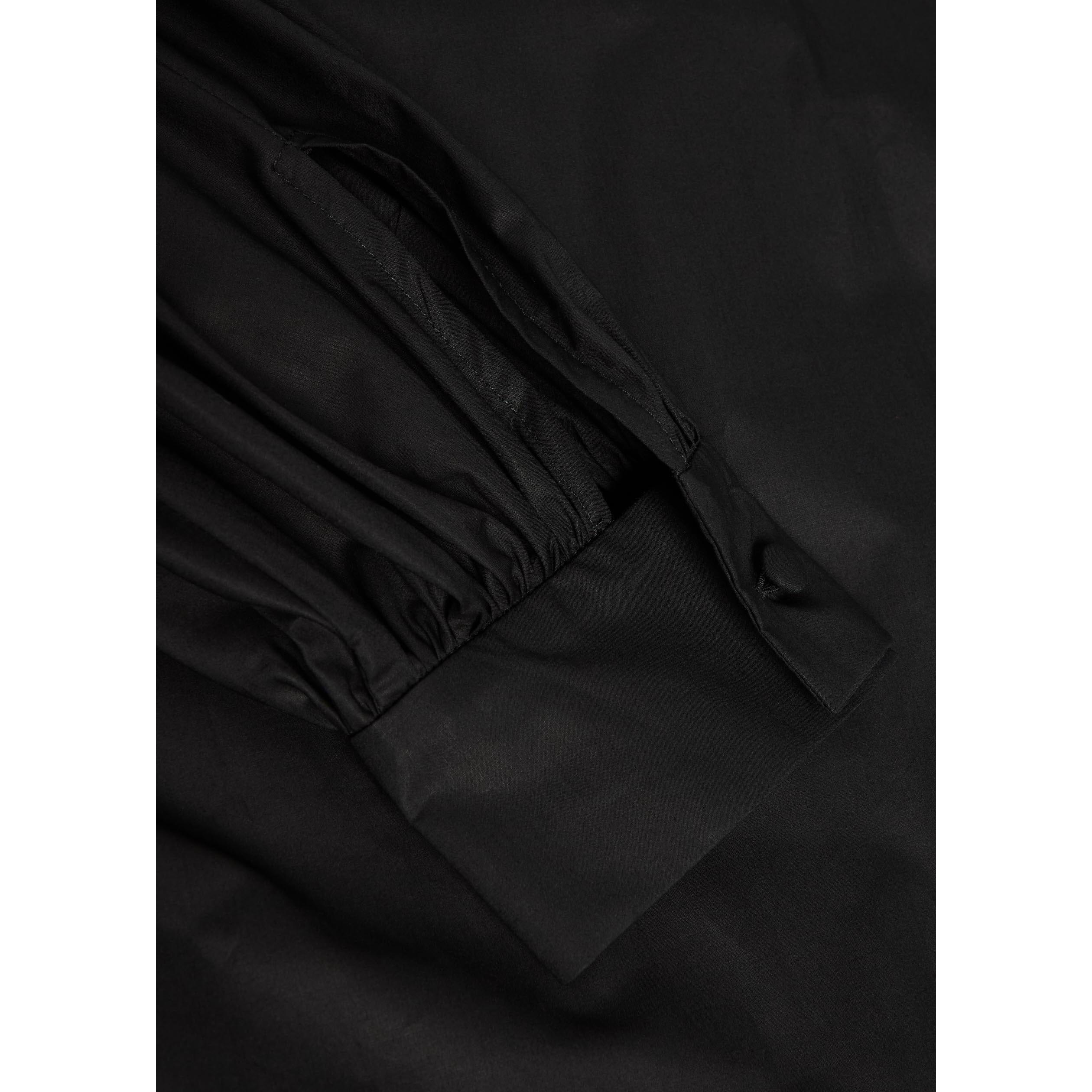 BLACK - La DoubleJ - Women's Poet Oversized-Fit Cotton Blouse - 4