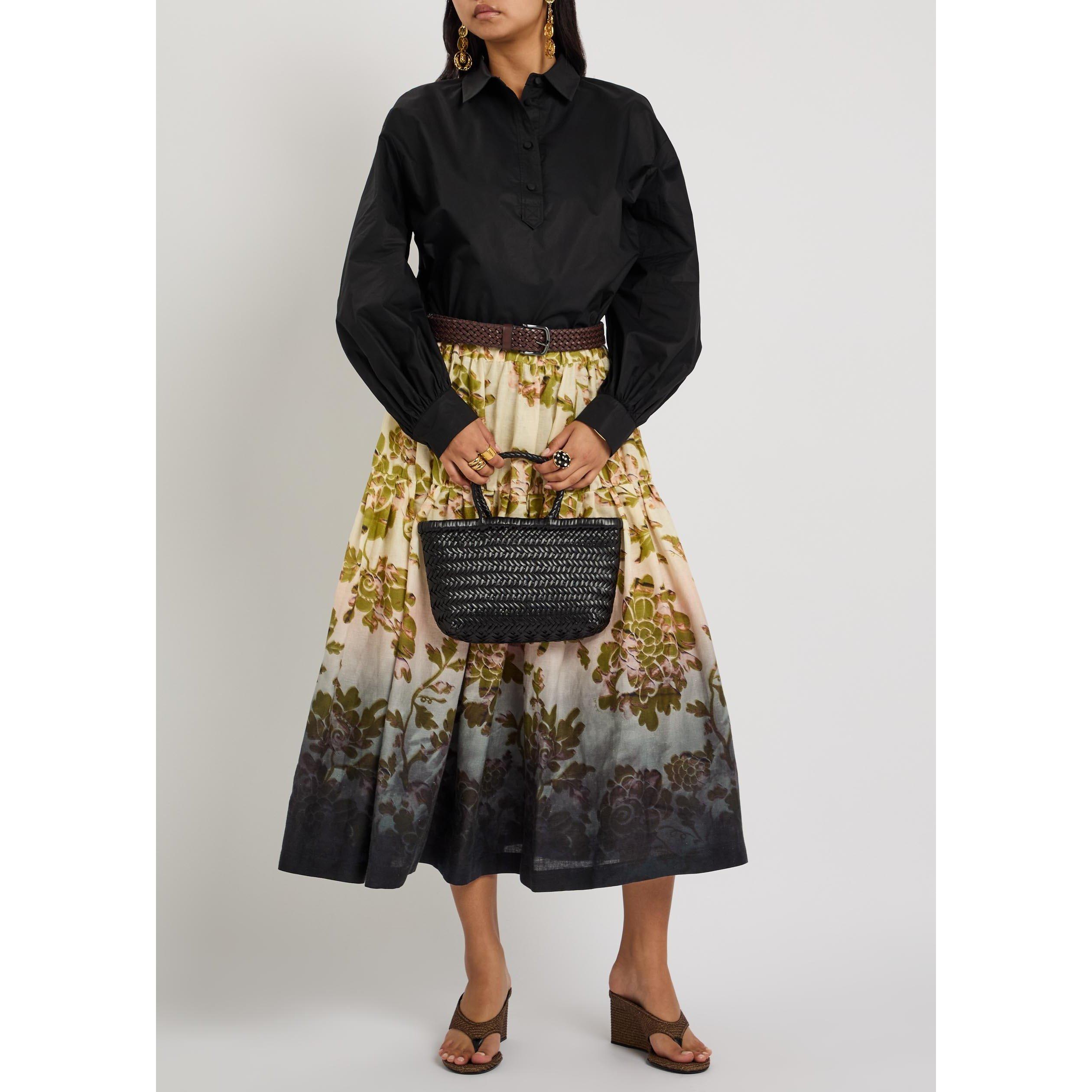 BLACK - La DoubleJ - Women's Poet Oversized-Fit Cotton Blouse - 5