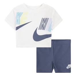 Nike Let's Roll Boxy T-Shirt & Shorts Babies