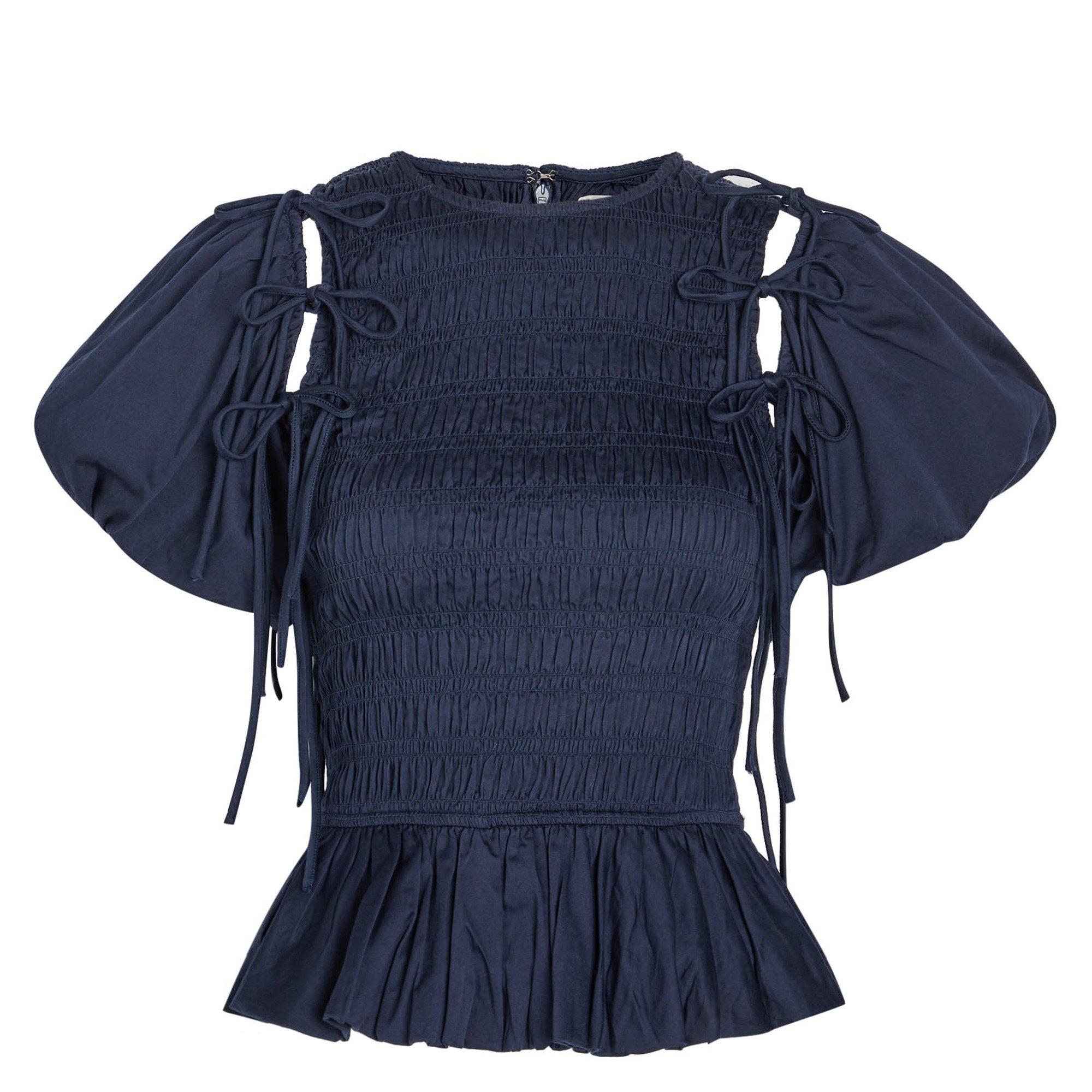 NAVY - Damson Madder - T BECCA MULTI WAY BLOUSE