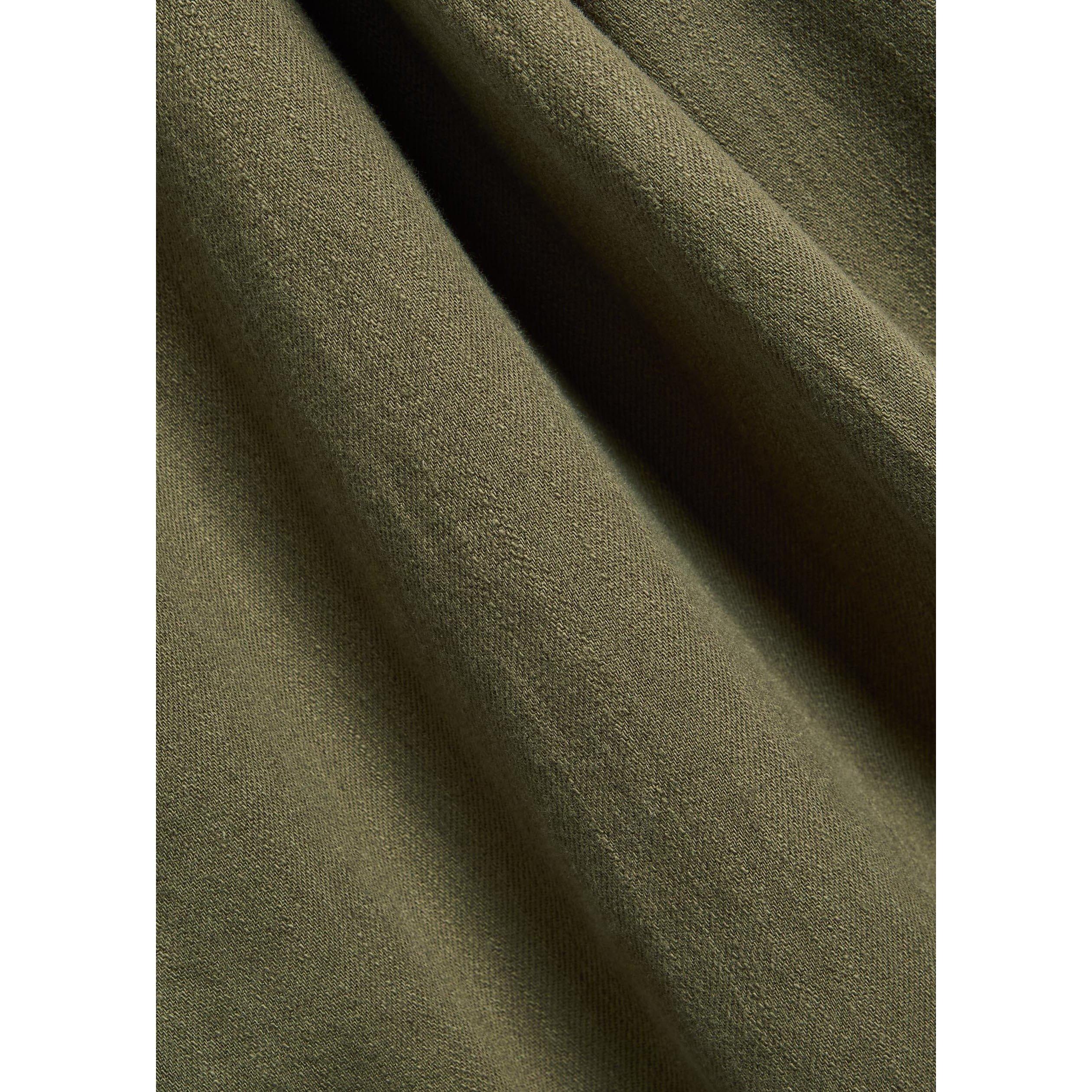 OLIVE - Eileen Fisher - Women's Cotton-Linen Relaxed-Fit Straight Leg Trousers - 4