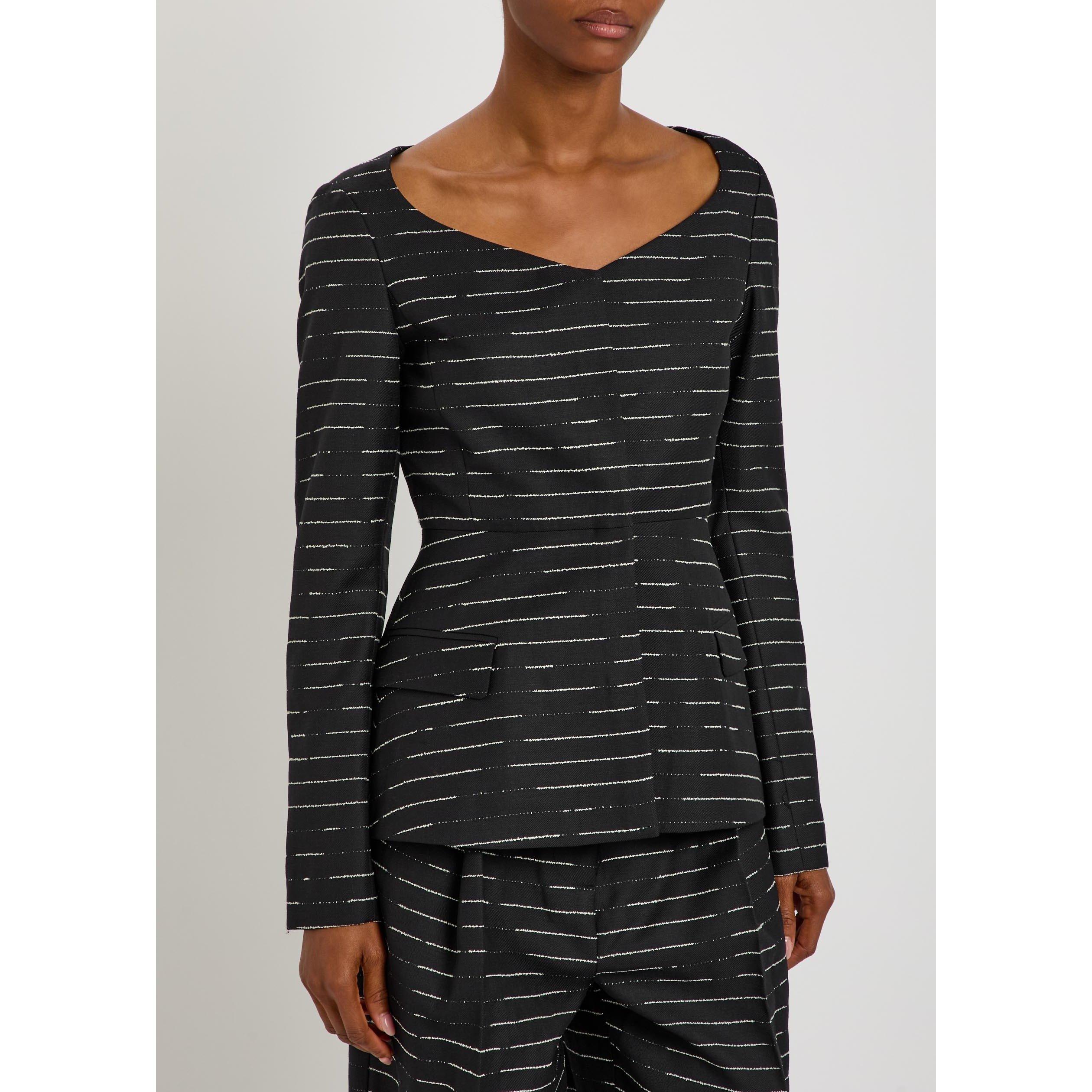 BLACK AND WHITE - Liberowe - CHARLOTTE TOP - 2