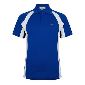 Lacoste Lacoste Men'S Cotton Mini-Pique Colourblock Polo Shirt Mens