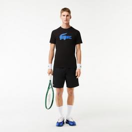 Lacoste Lacoste Sport 3d Print Crocodile Jersey T-Shirt Mens