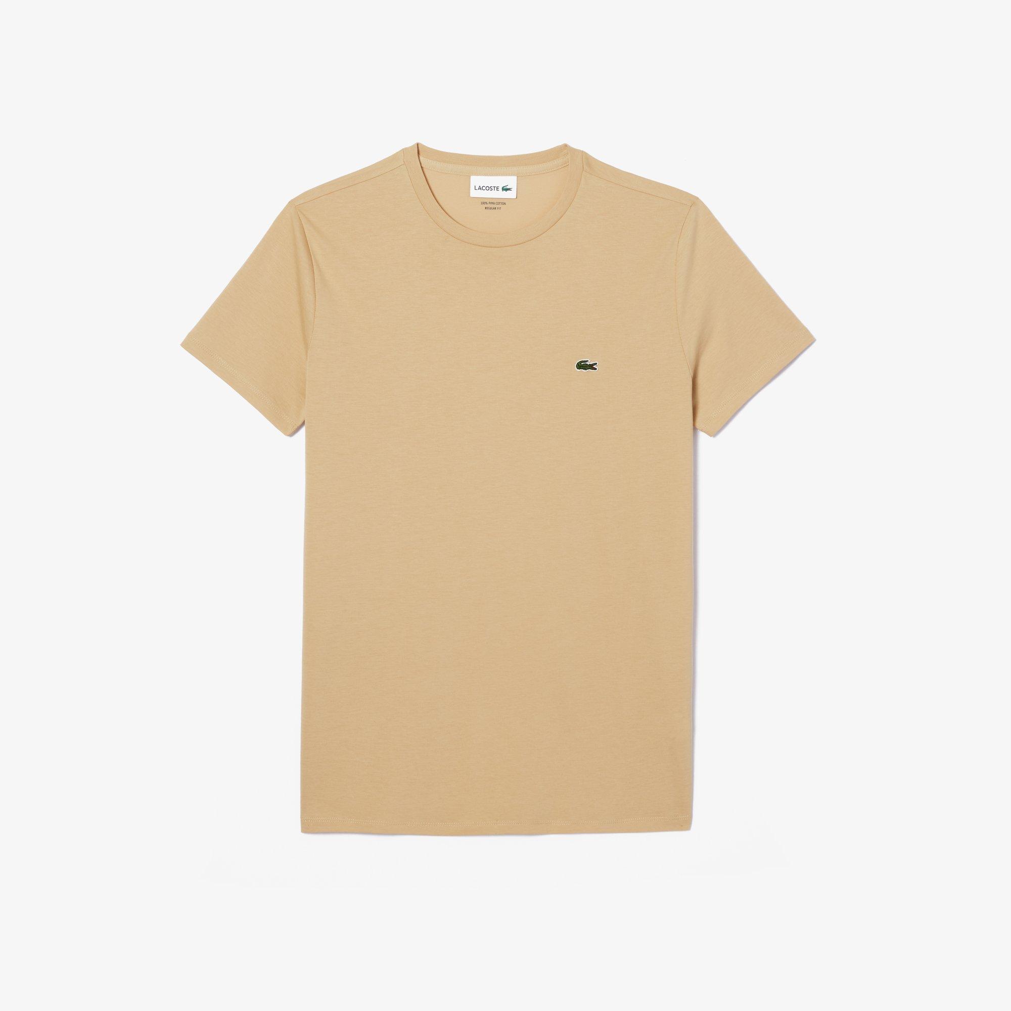 Croissant - Lacoste - Regular Fit Crewneck T-Shirt - 6