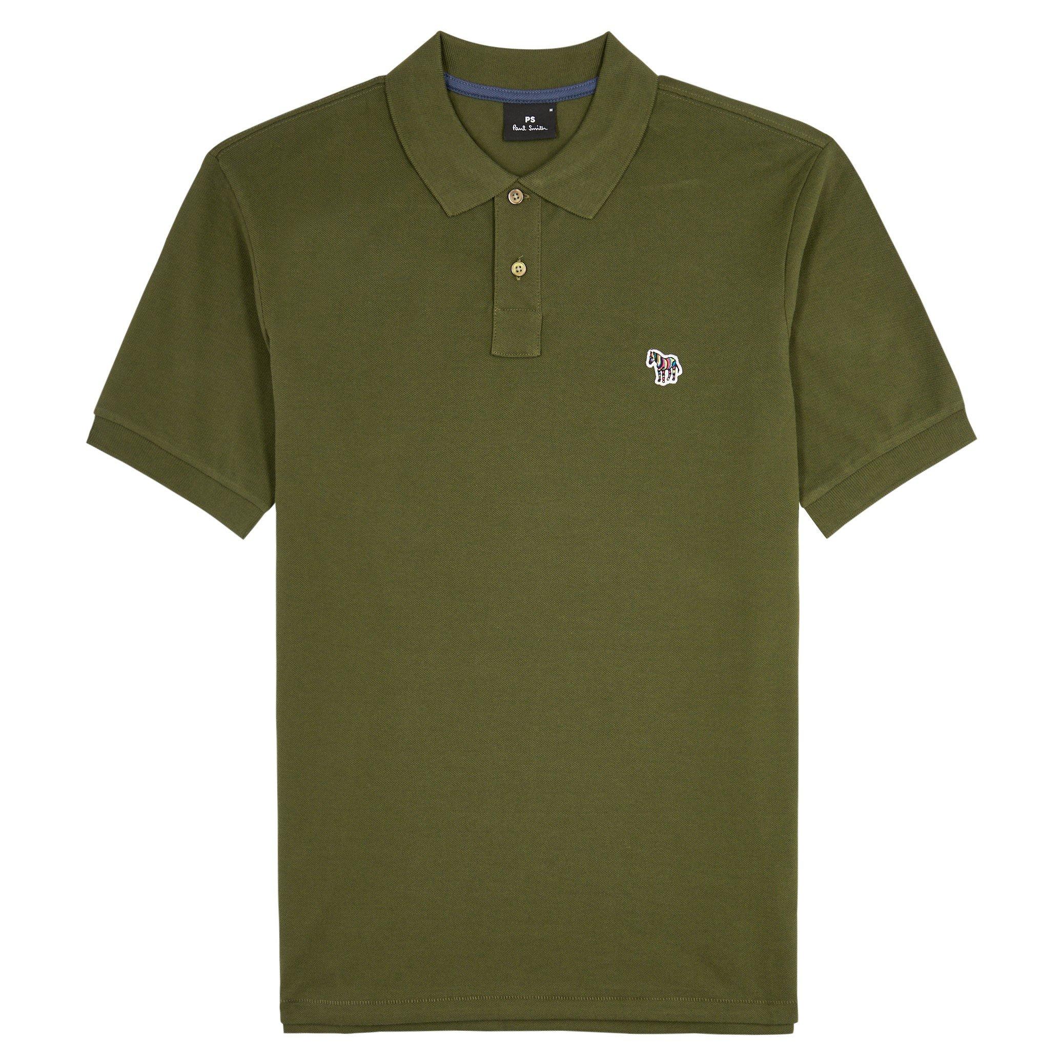 GREEN - PS Paul Smith - PS POLO SS ZBRA - 1
