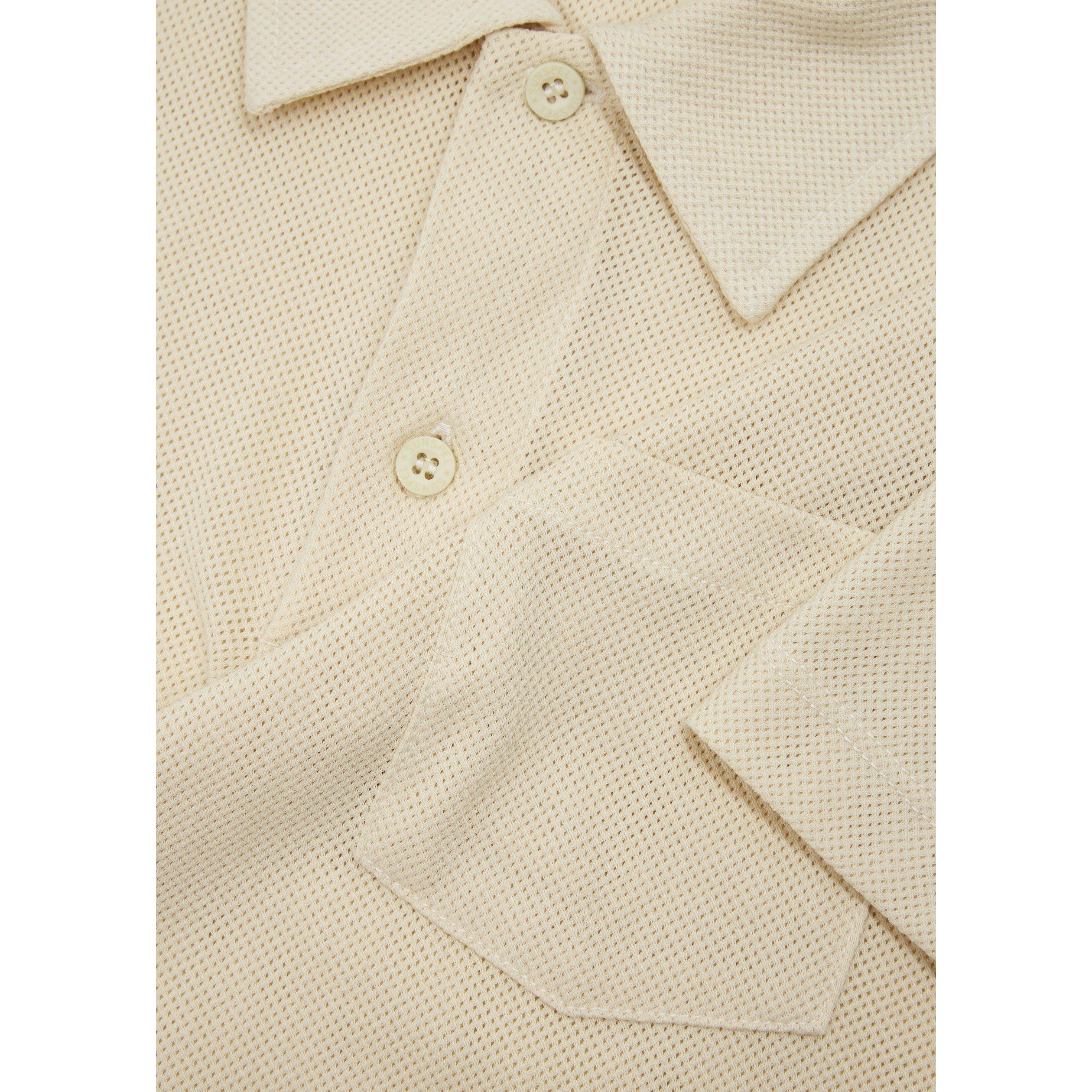 CREAM - Sunspel - SUN POLO SS RIVIERA - 4