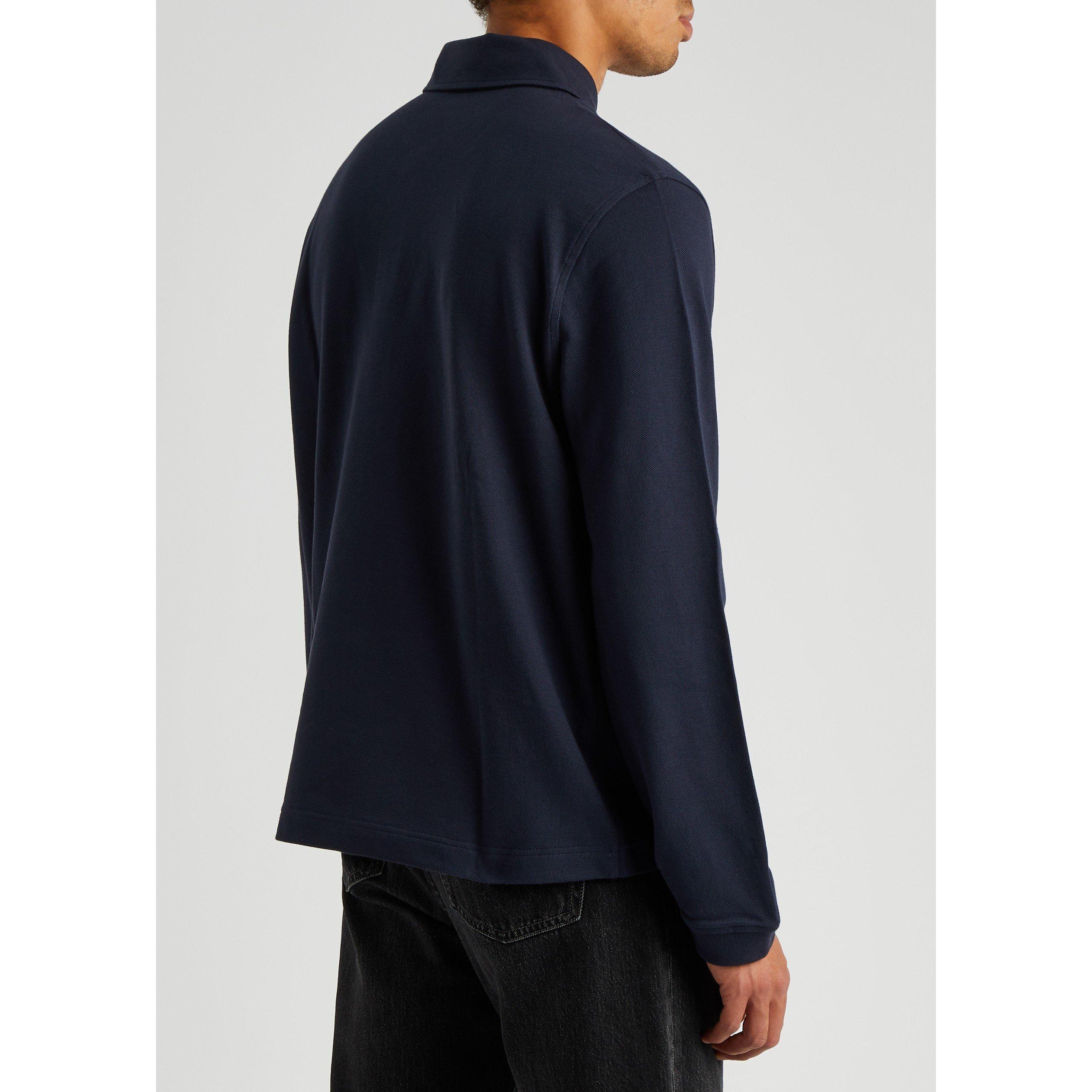 NAVY - Palm Angels - PA SARTORIAL TAPE BUTTON POLOL - 3
