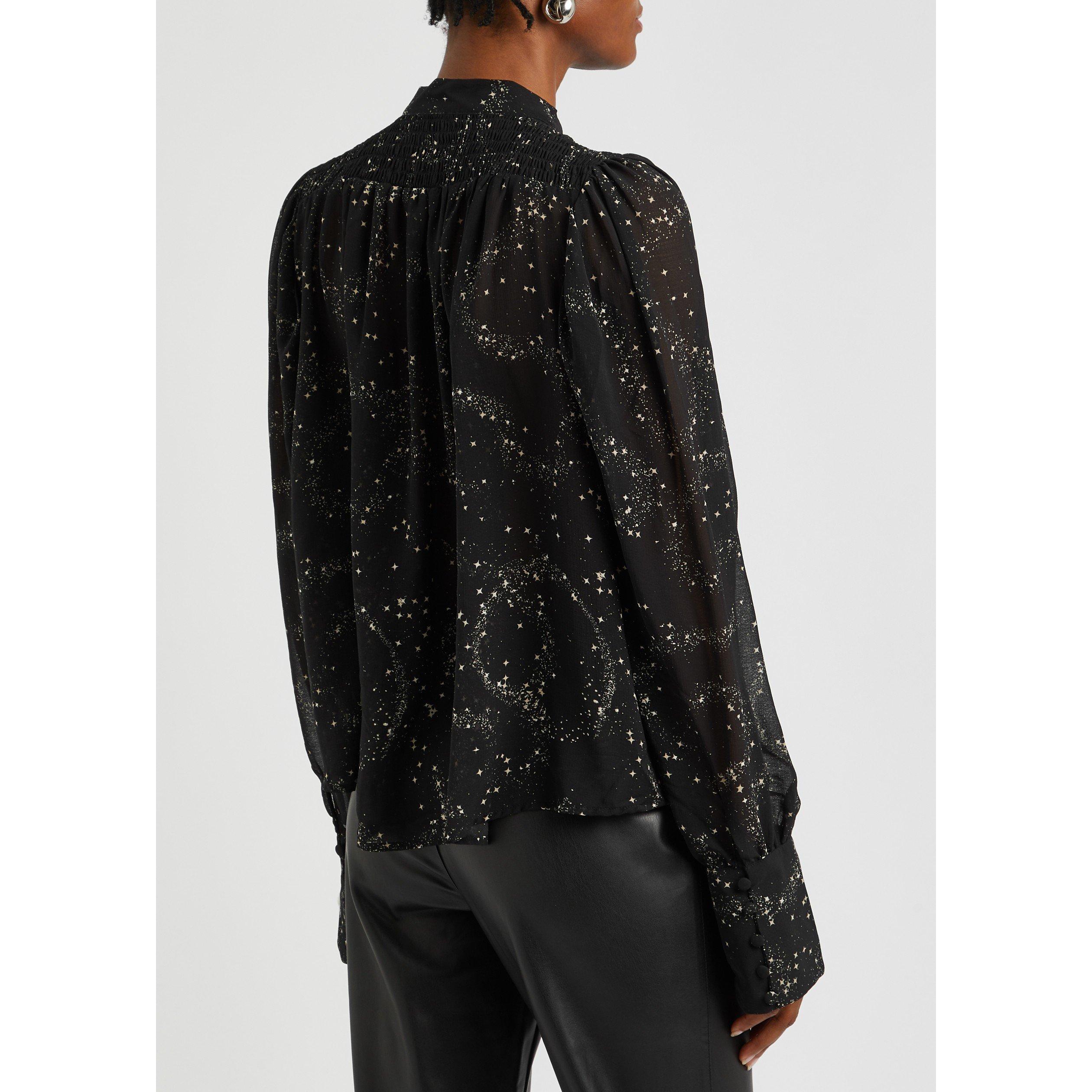 BLACK AND OTHER - Free People - T STARS ALIGN PRINTED TOP - 3