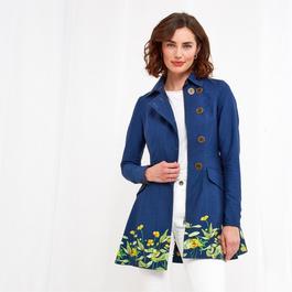 Joe Browns Ladies Georgie Navy Coat