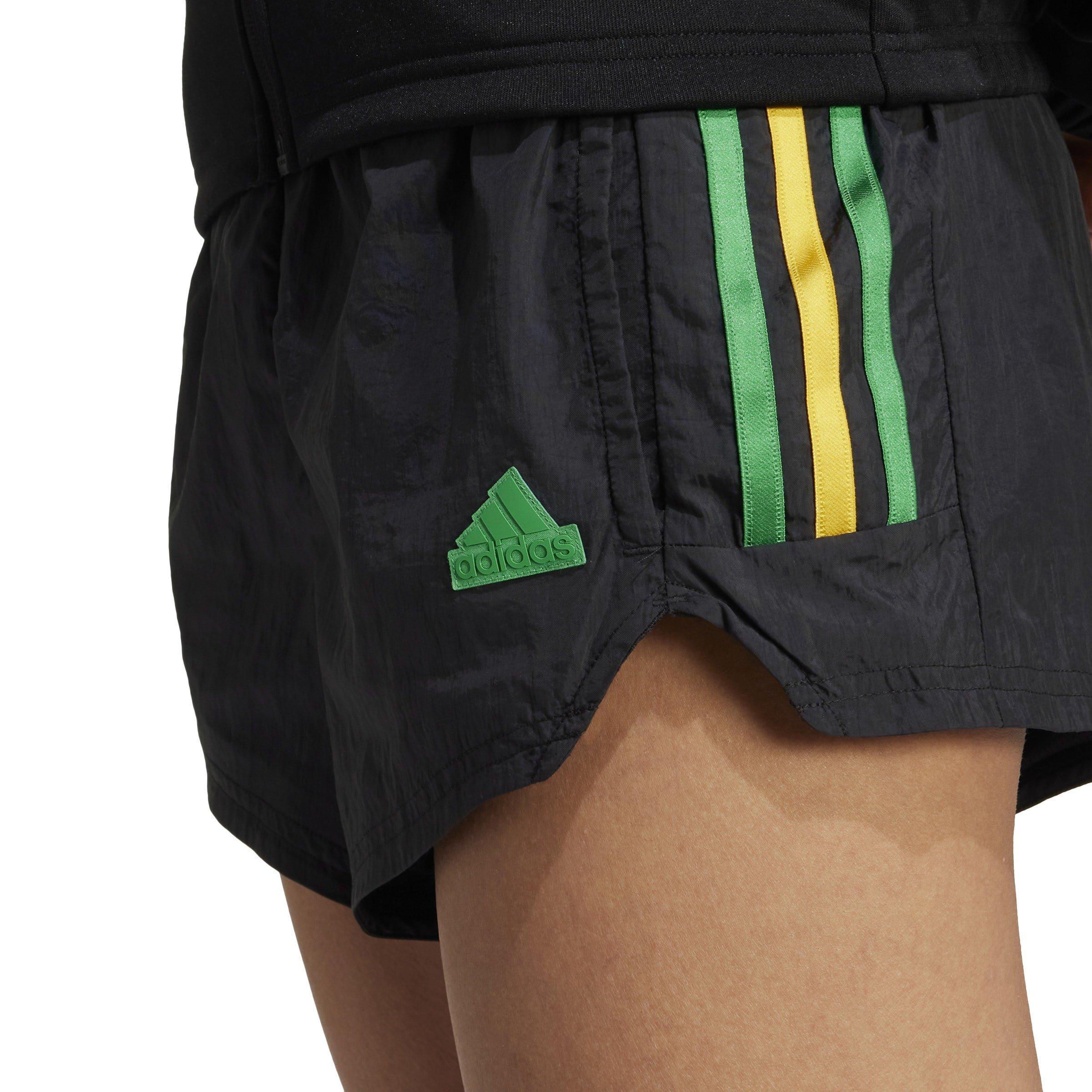 Schwarz/Gold - adidas - House of Tiro Nations Pack Woven Shorts Womens - 5