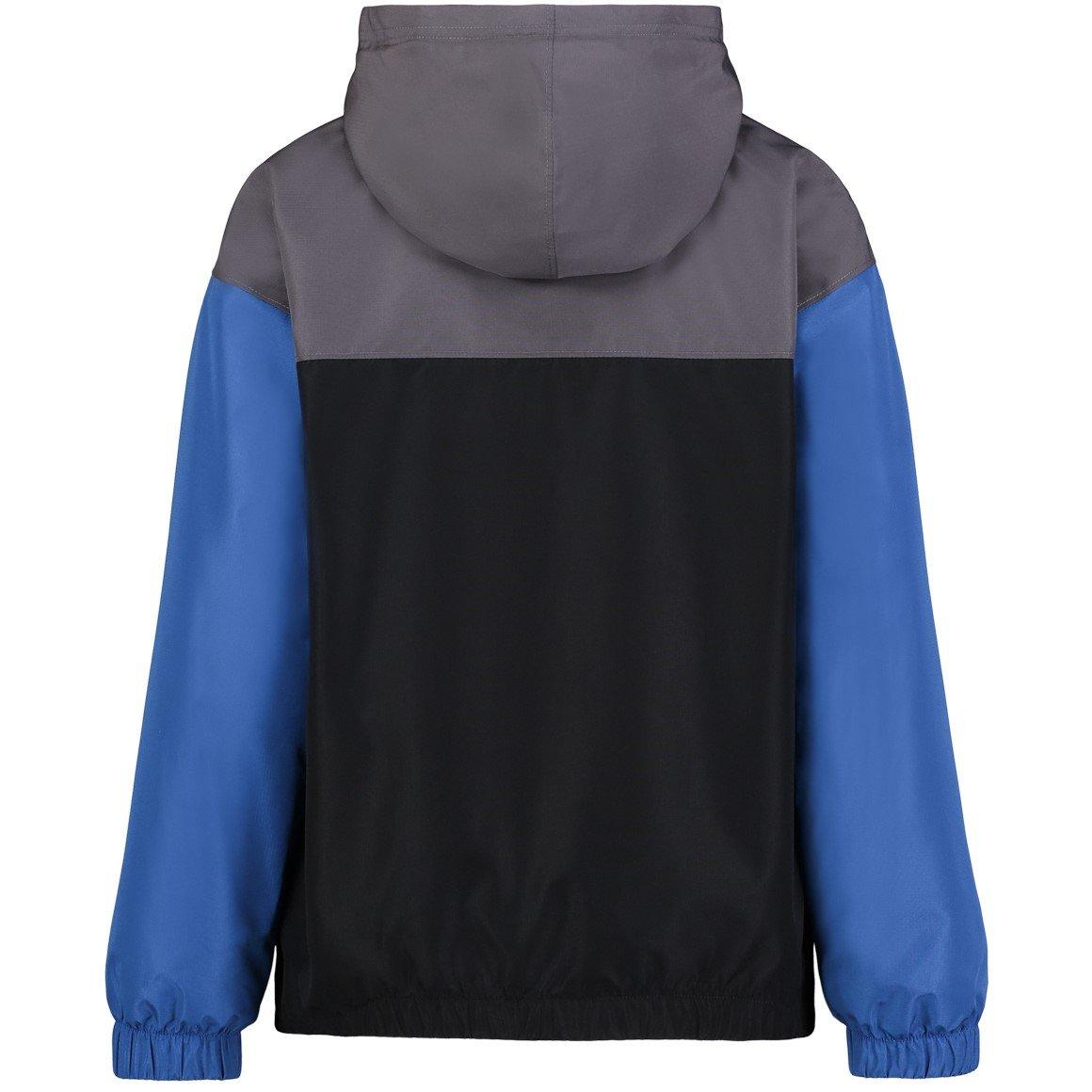 Tech Blau/Schwarz - Under Armour - Kids' Waterproof Packable Rain Anorak - 2