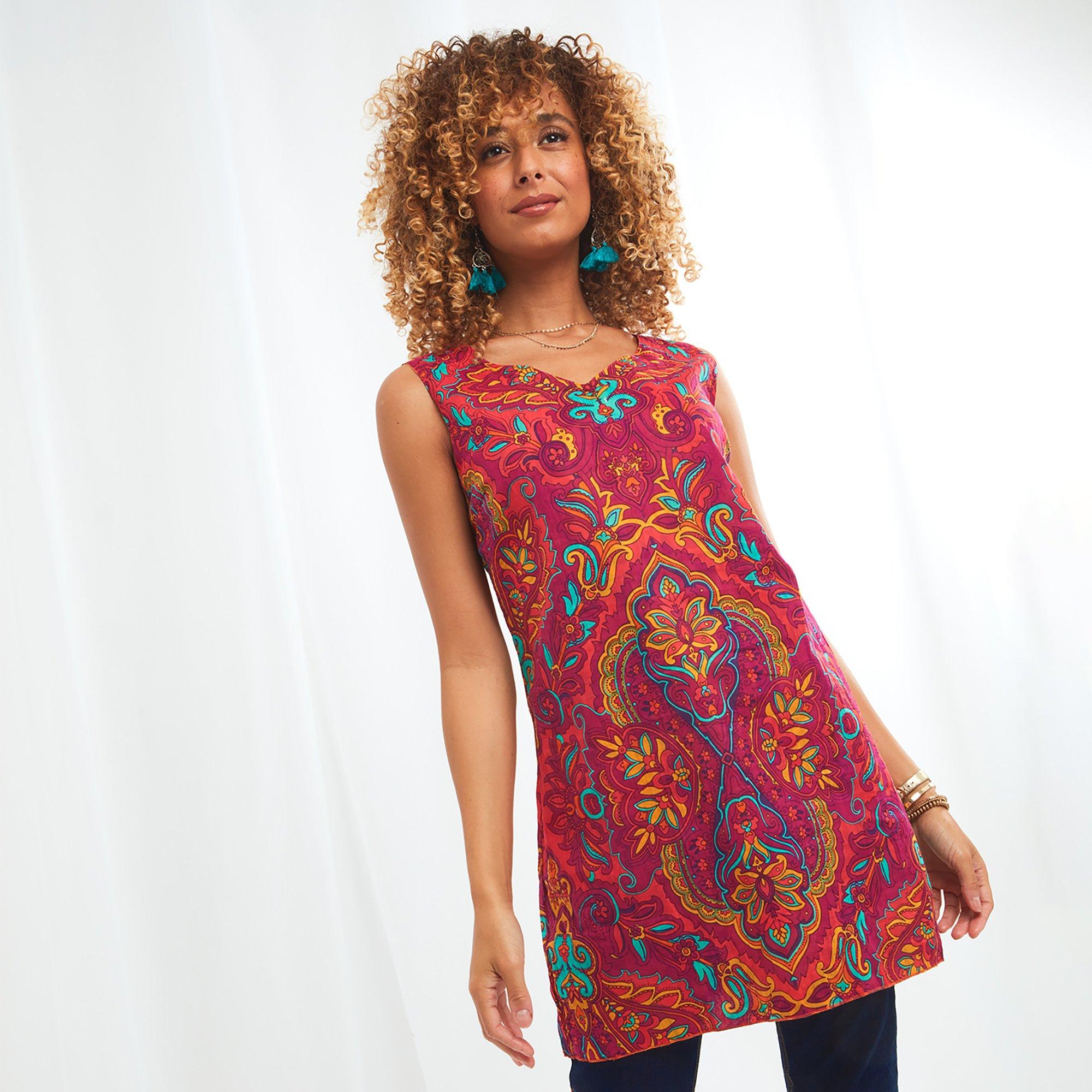 Yellow - Joe Browns - Joe Brown Pink and Yellow Tunic - 2