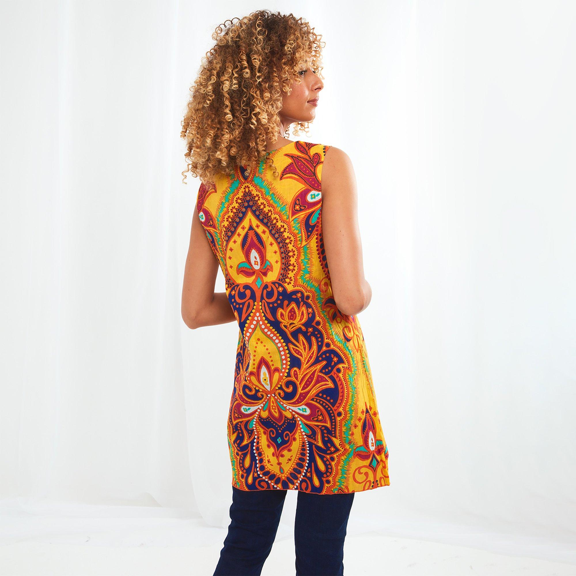 Yellow - Joe Browns - Joe Brown Pink and Yellow Tunic - 5