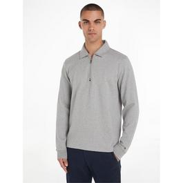 Tommy Hilfiger Terry half Zip Fleece Top