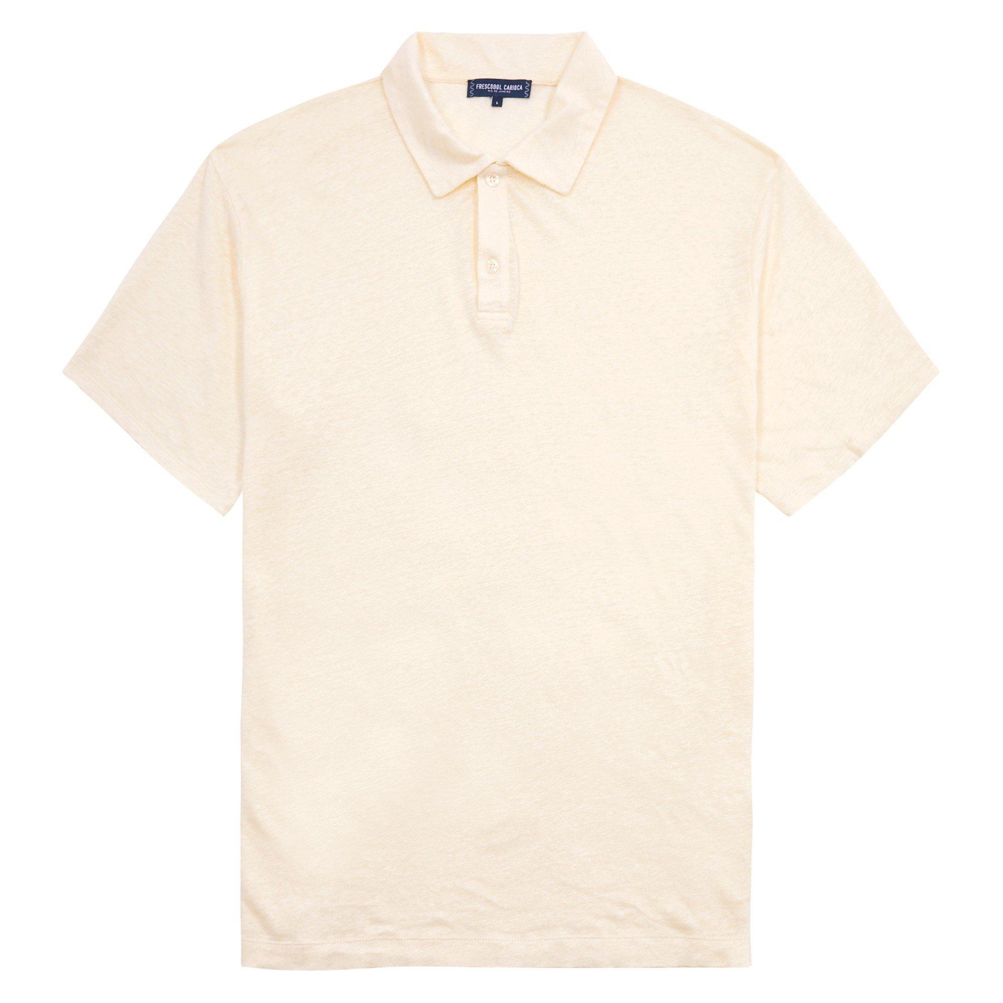YELLOW - Frescobol Carioca - FRES Mello Linen Button-up Pol - 1