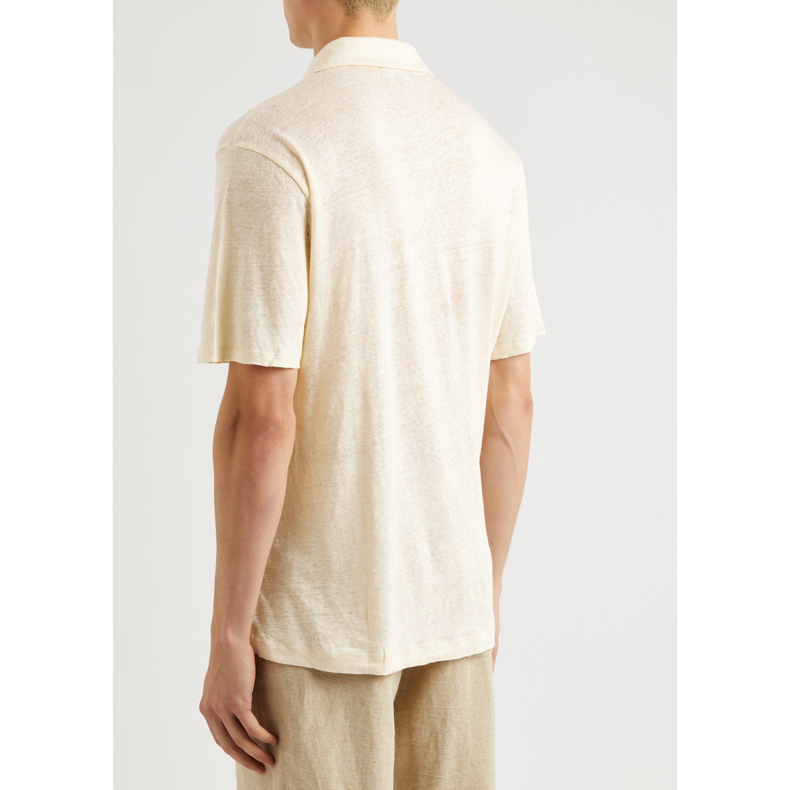 YELLOW - Frescobol Carioca - FRES Mello Linen Button-up Pol - 3
