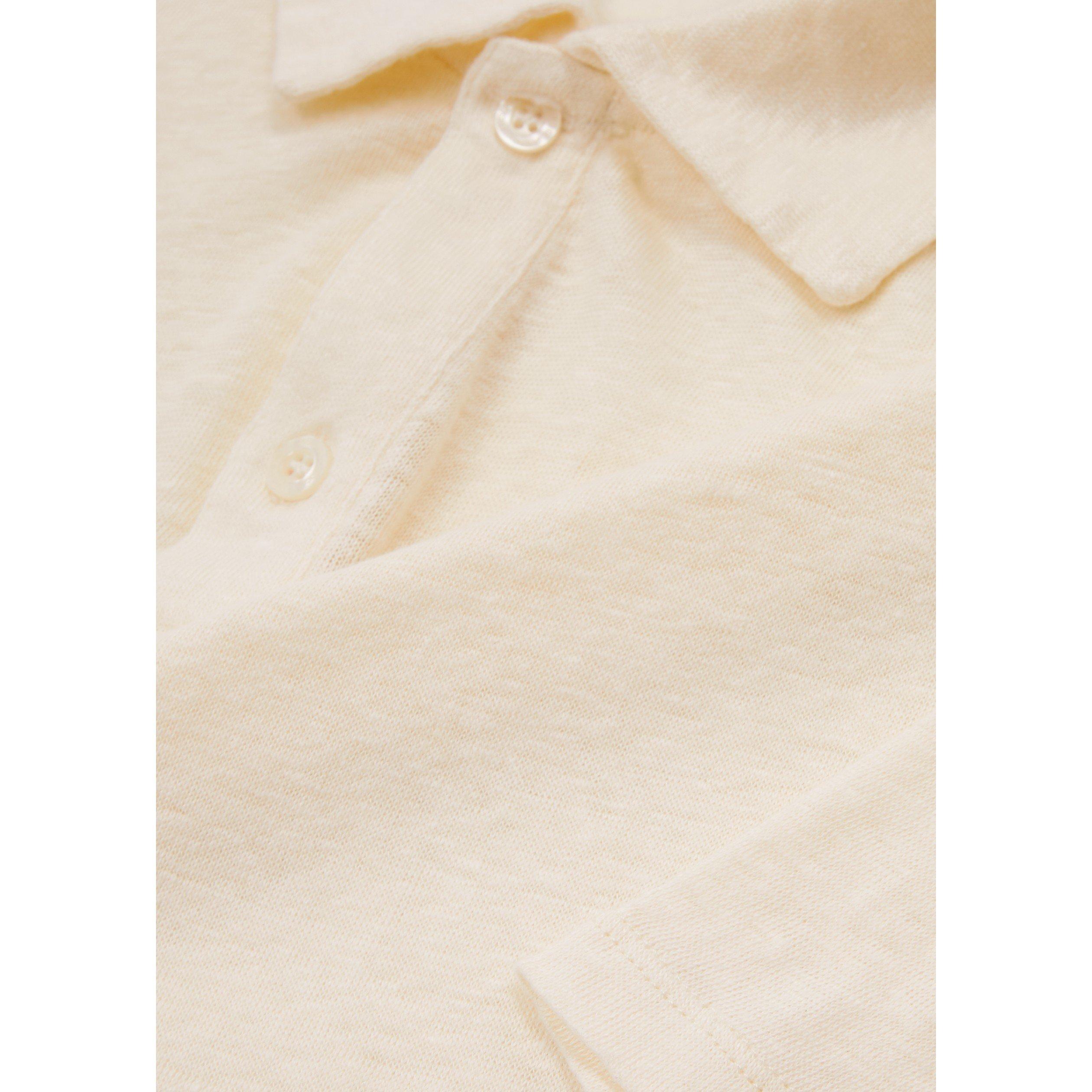 YELLOW - Frescobol Carioca - FRES Mello Linen Button-up Pol - 4