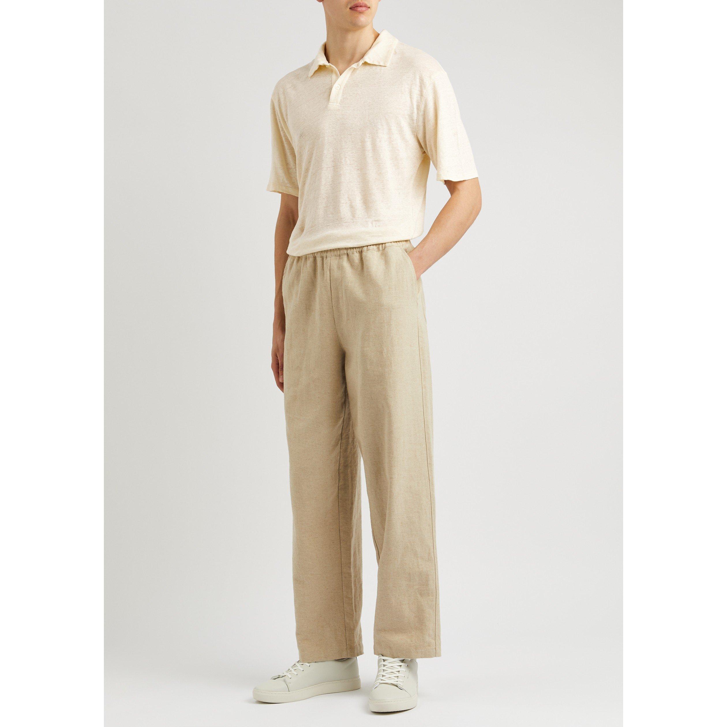YELLOW - Frescobol Carioca - FRES Mello Linen Button-up Pol - 5