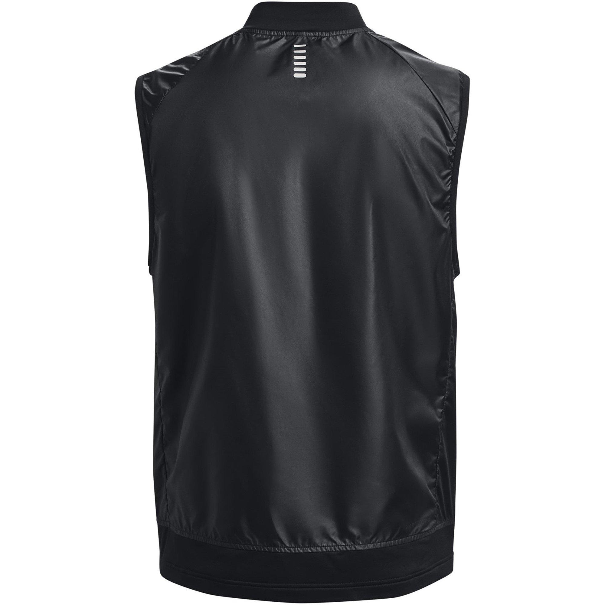 Zwart - Under Armour - Storm Insulate Run Lightweight Gilet - 7