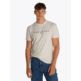 Tommy Jeans TJM REG LINEAR LOGO TEE EXT