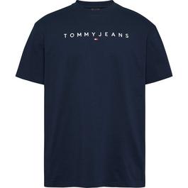 Tommy Jeans TJM REG LINEAR LOGO TEE EXT